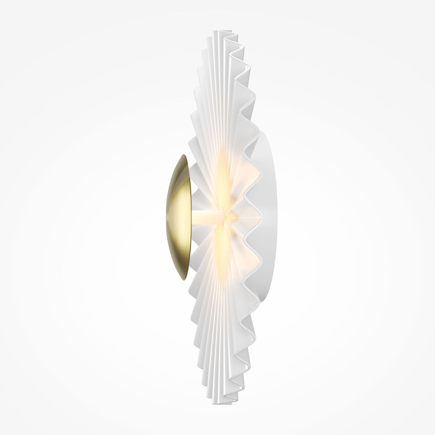 LED Wandleuchte dimmbar Metall rund Ø 30 cm 510 lm KAI