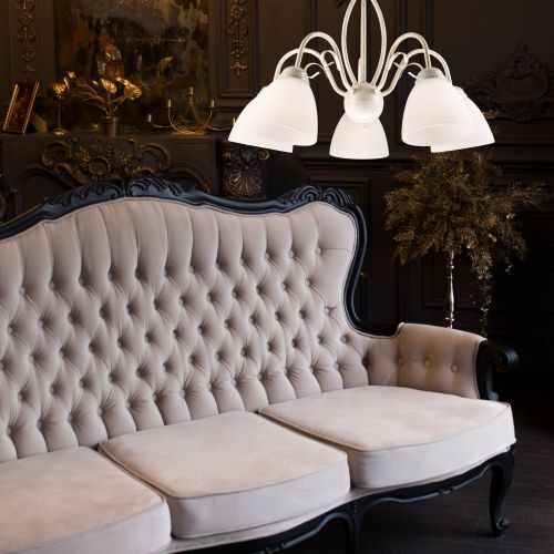 Couch, Mobiliar, Lampe, Wohnzimmer, Kronleuchter