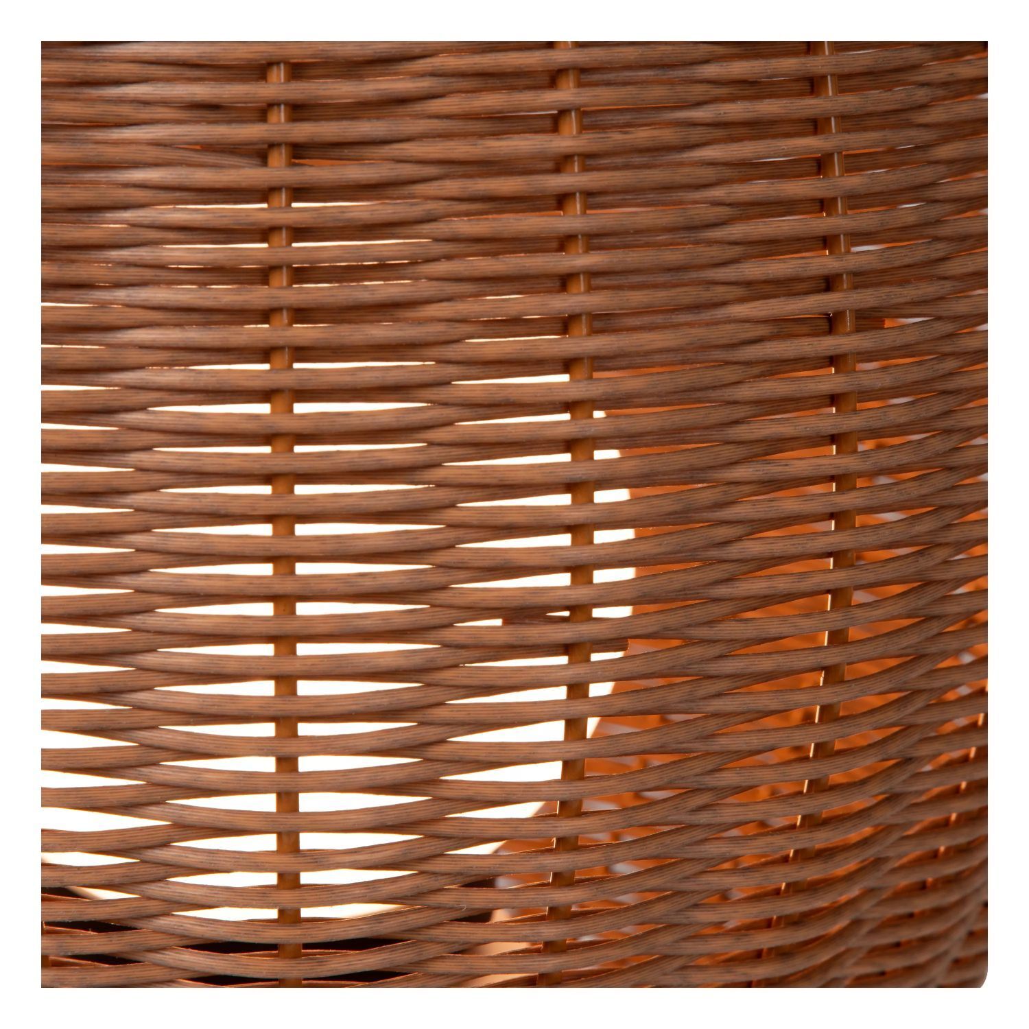 LED Akku Tischlampe dimmbar Natur IP44 36 cm 3000 K Gewebt, Korb