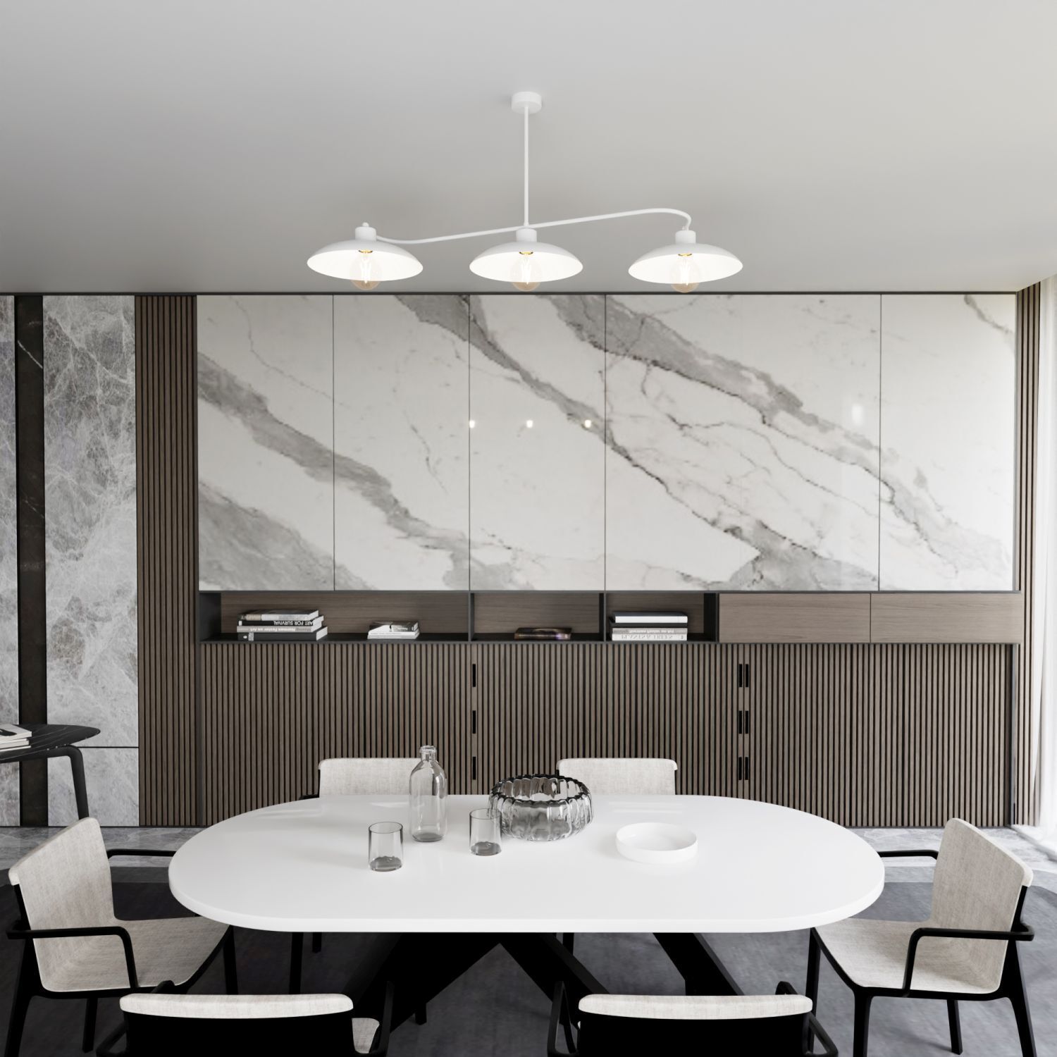 Innenarchitektur, Esszimmer, Esstisch, Tisch, Tischplatte