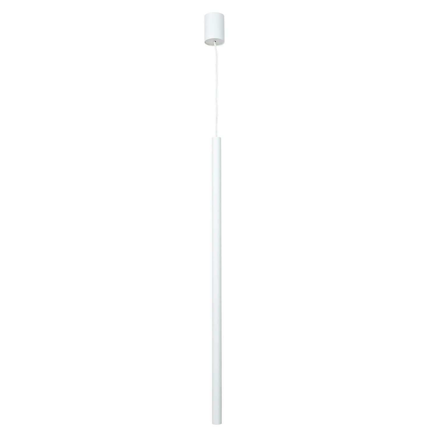 Runde Pendelleuchte Weiß Ø2,5cm G9 Modern CULT