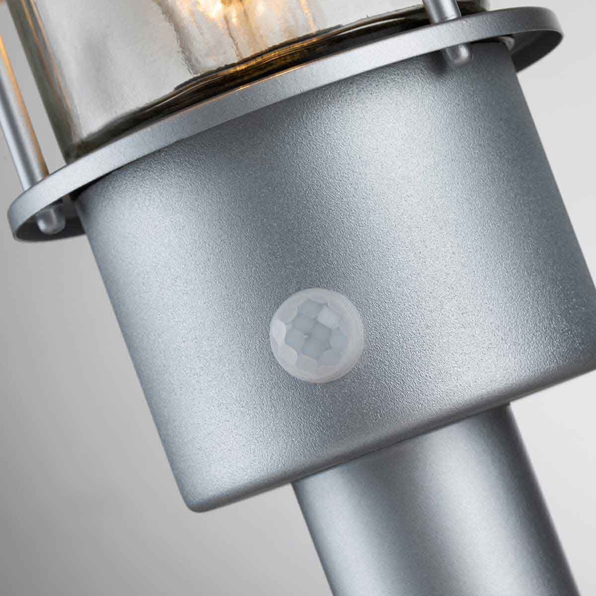Lampe, Kugelglas, Metall, Sensor, LED, Beleuchtung