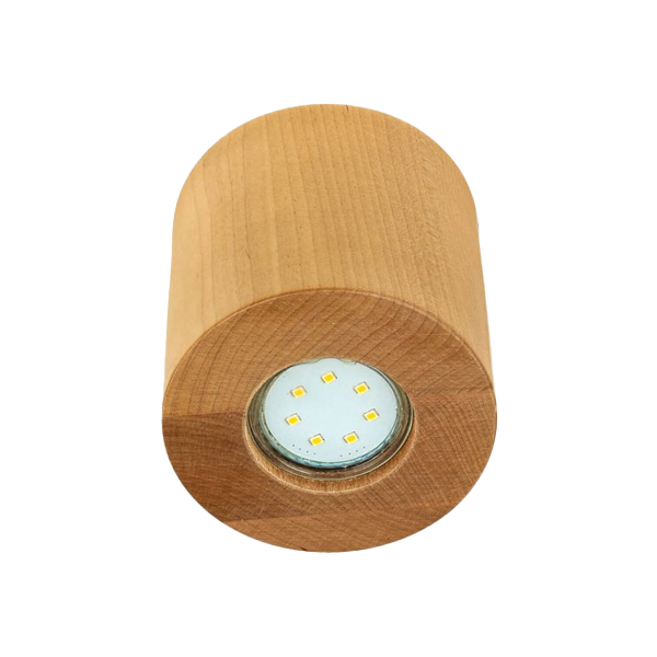 Holzstrahler Holz, LED, Lampe, Bodeneinbau, Spotlight