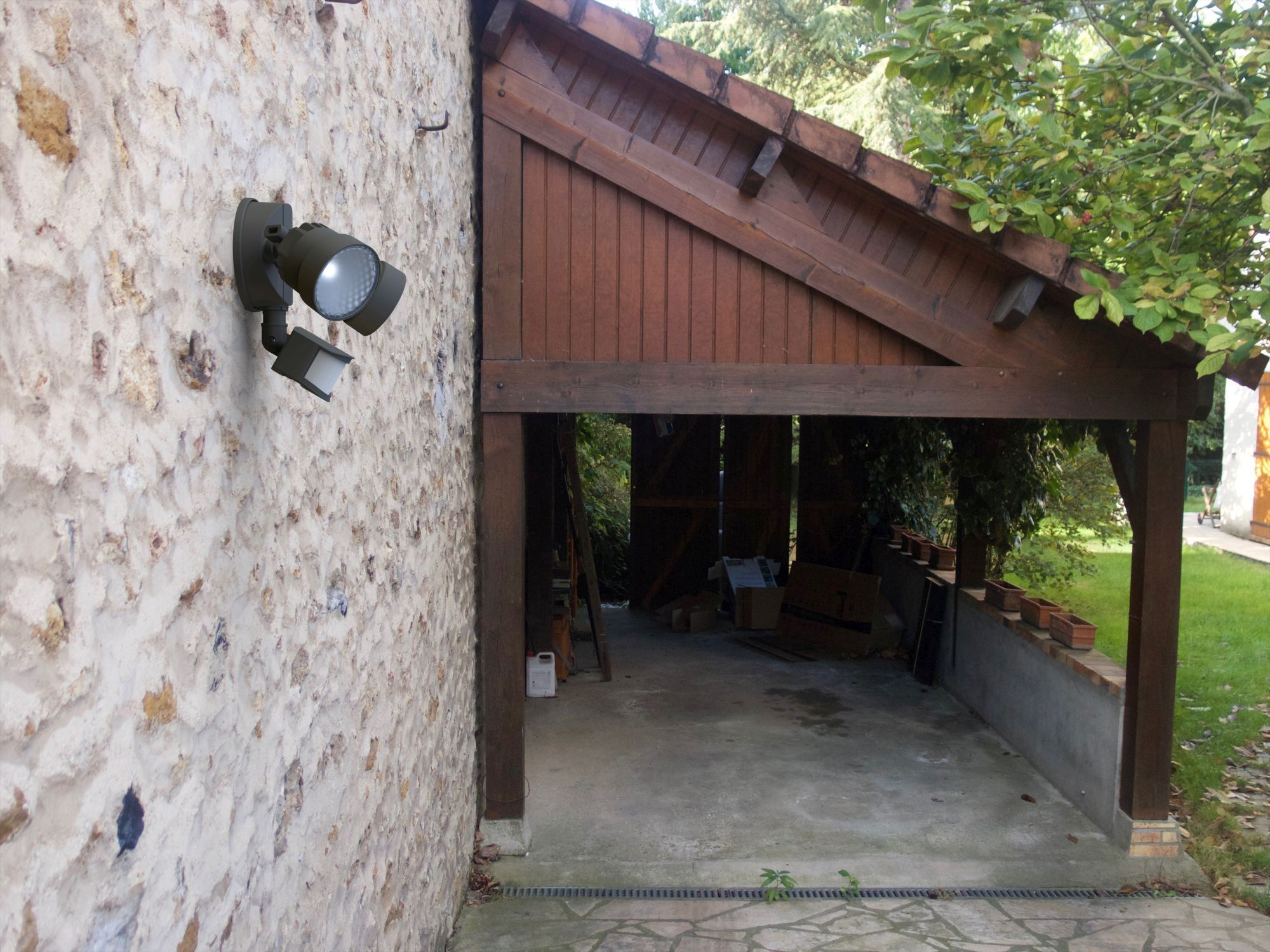 Tierheim, Holz, Veranda, Straße, Innenarchitektur