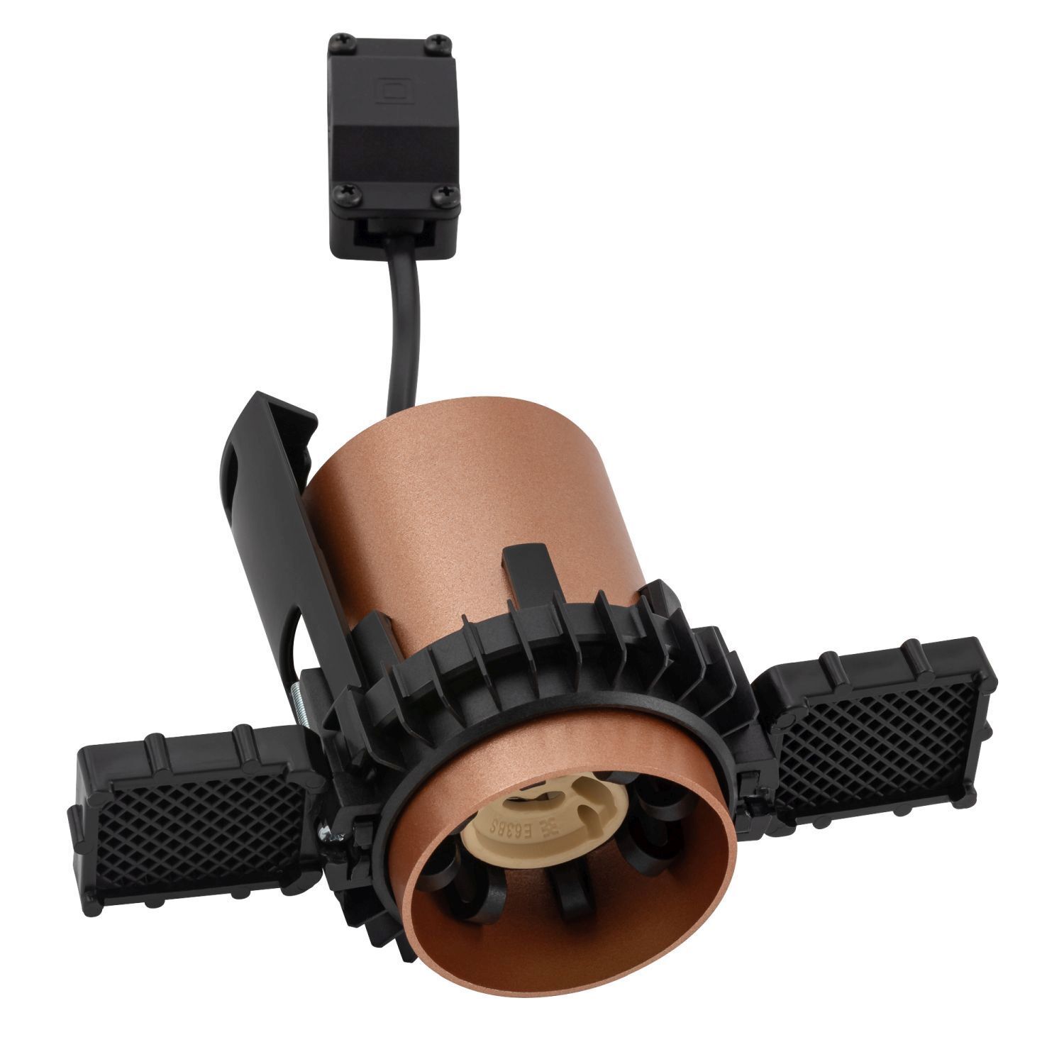 Lampeneinheit, Kabelanschluss, Kupferfarben, Radiales Design, Bohrmaschinen-Zubehör