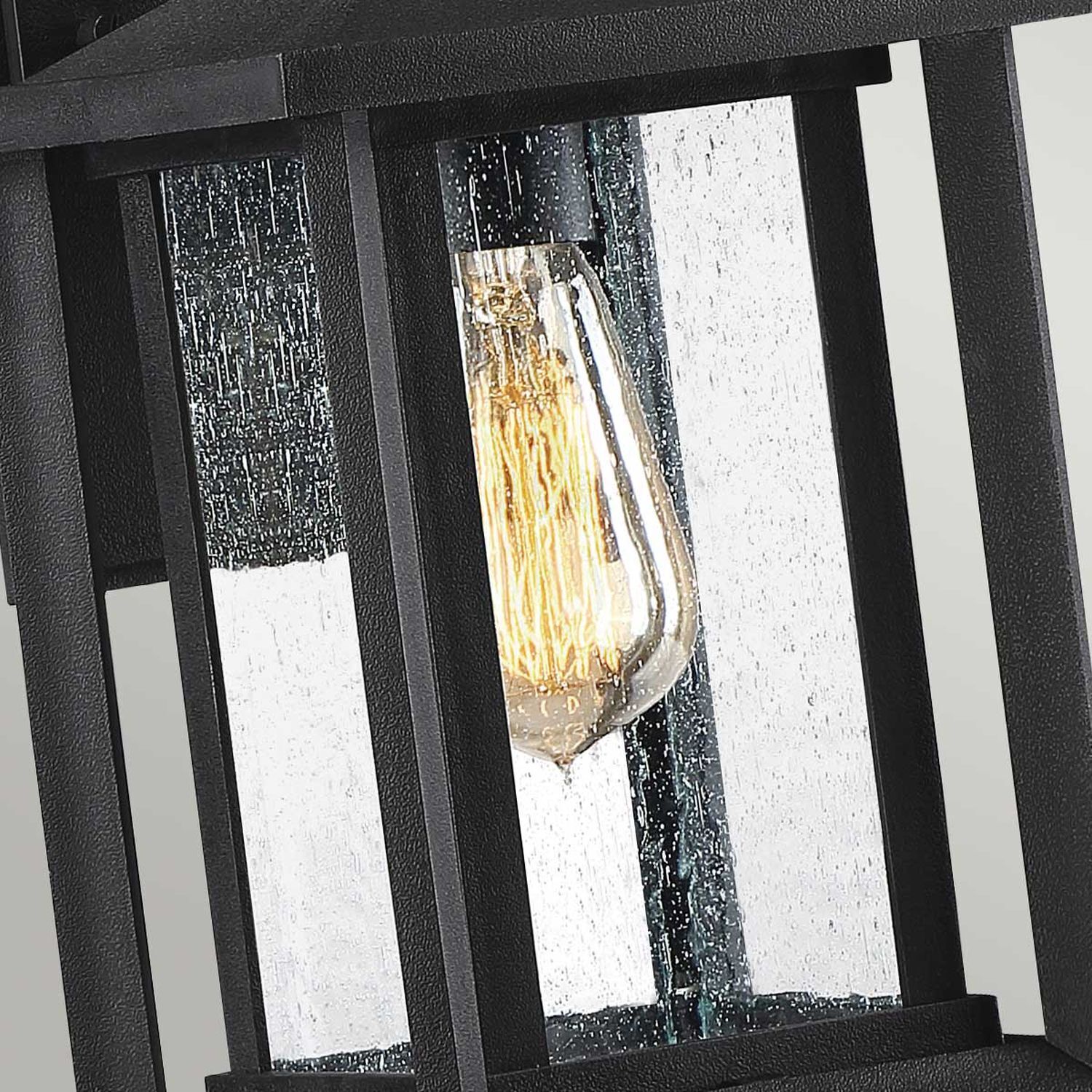 Hängeleuchte, E27-Lampe, Industrie-Design, Metallrahmen, Glühbirne
