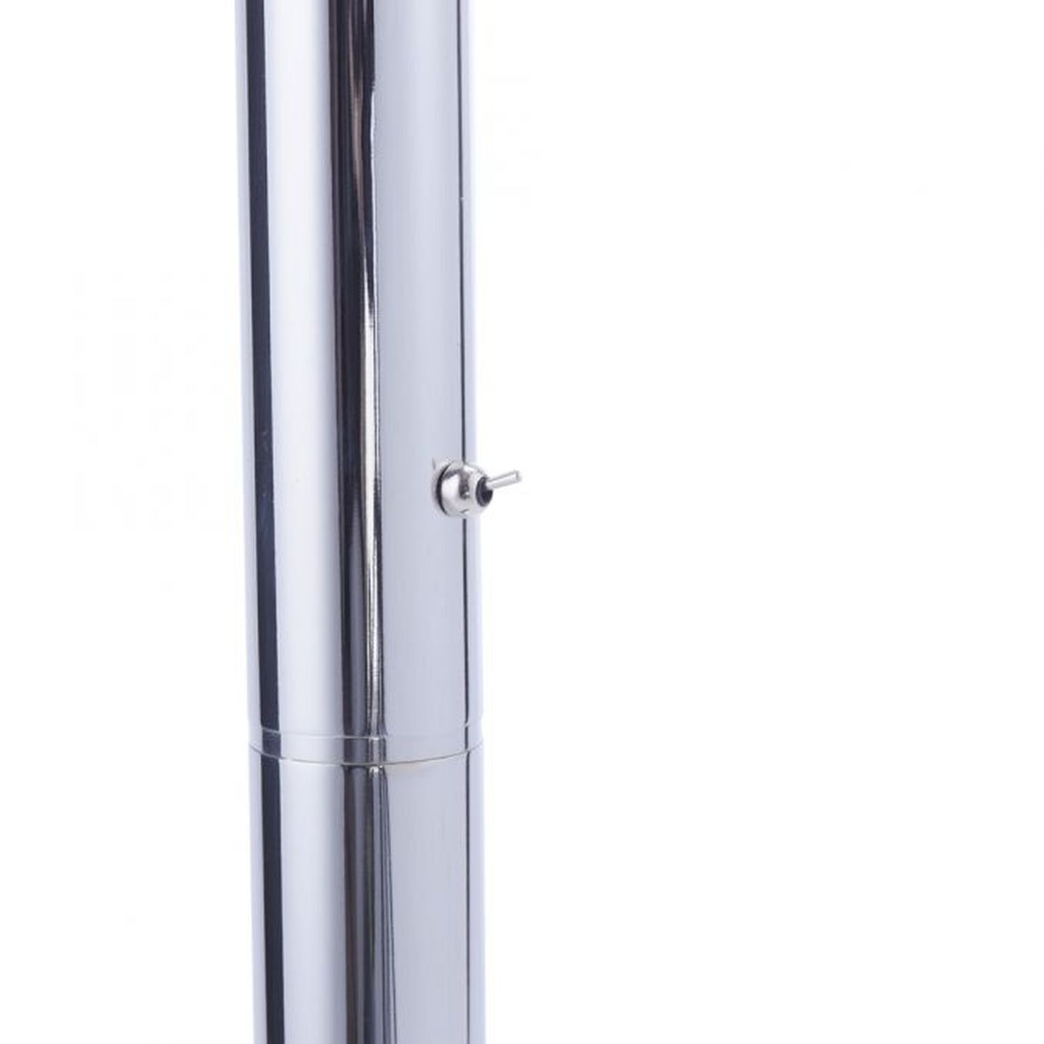 LED Bogenleuchte in Chrom Metall 6 W 733 lm 215 cm XXL