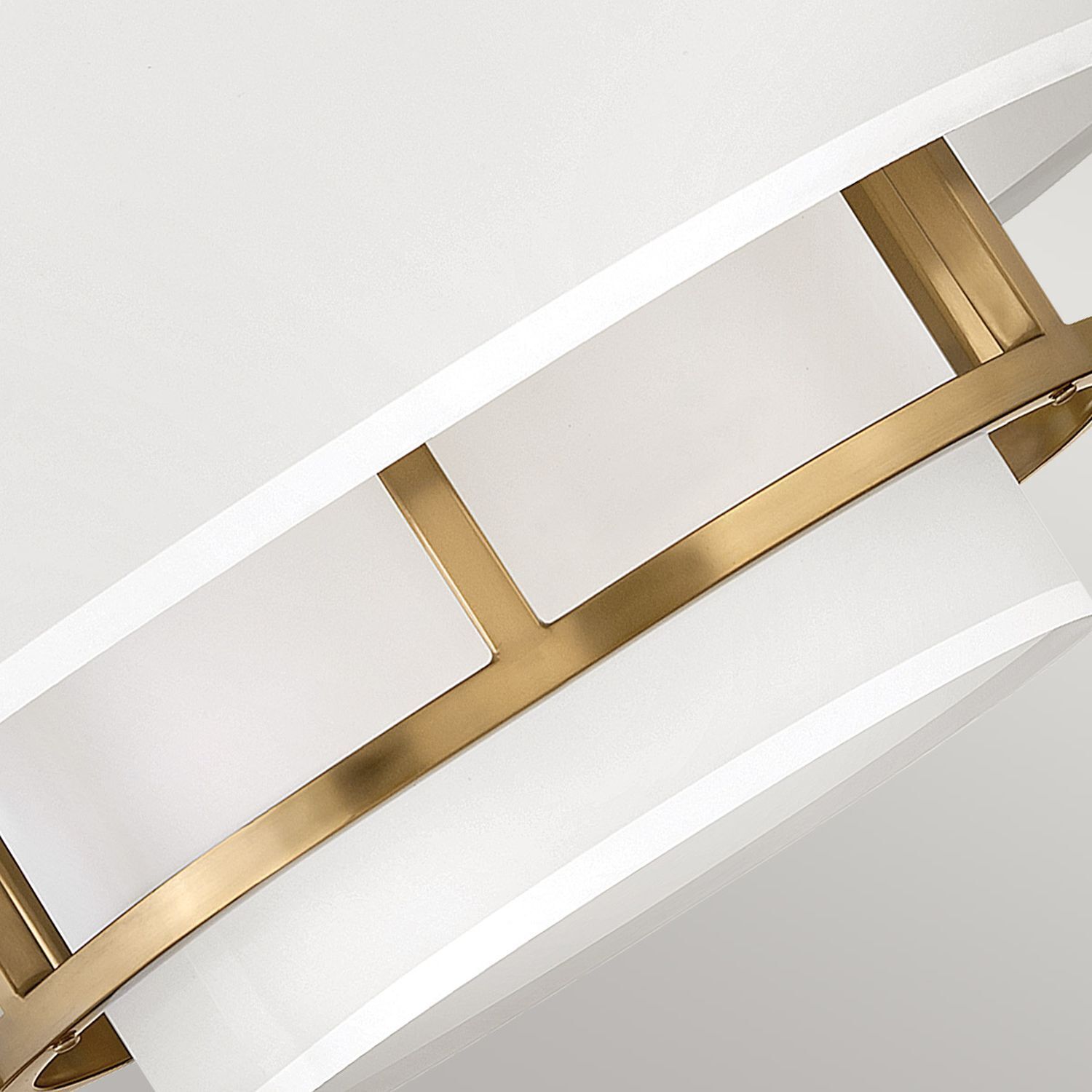 Deckenleuchte rund D: 40,6 cm E14 Modern Metall Stoff de, tags, -, -