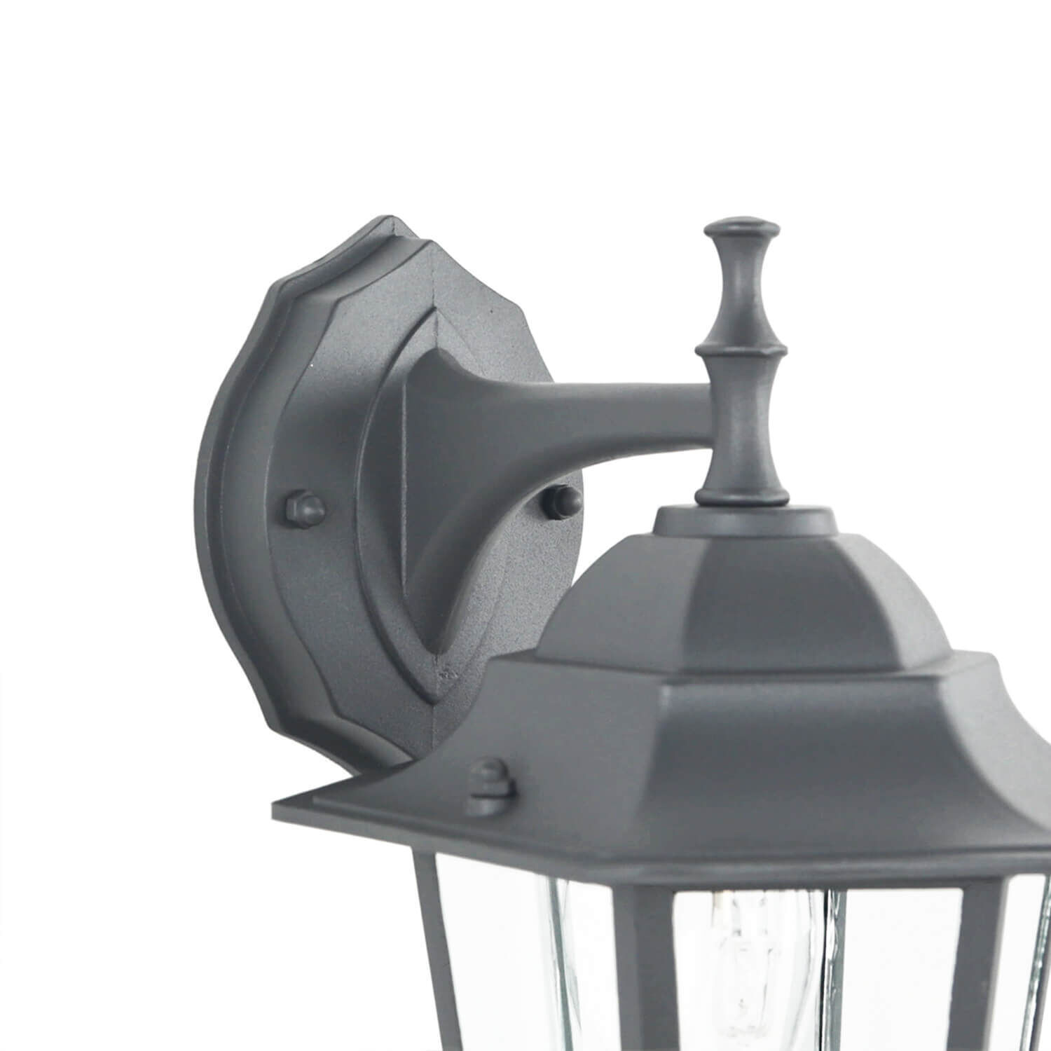 Rustikale Außenleuchte Anthrazit IP44 PARIS Lampe, Beleuchtung, Leuchte
