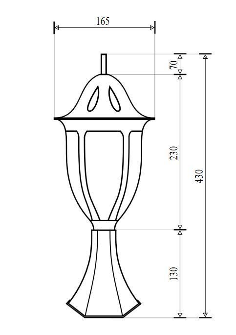 Lampe, Glas