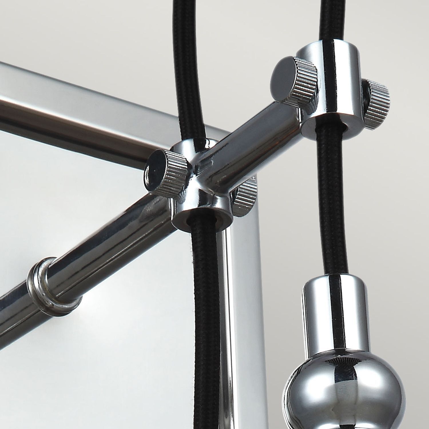 Wandlampe Metall Glas E27 44,1 cm hoch Chrom GREDA