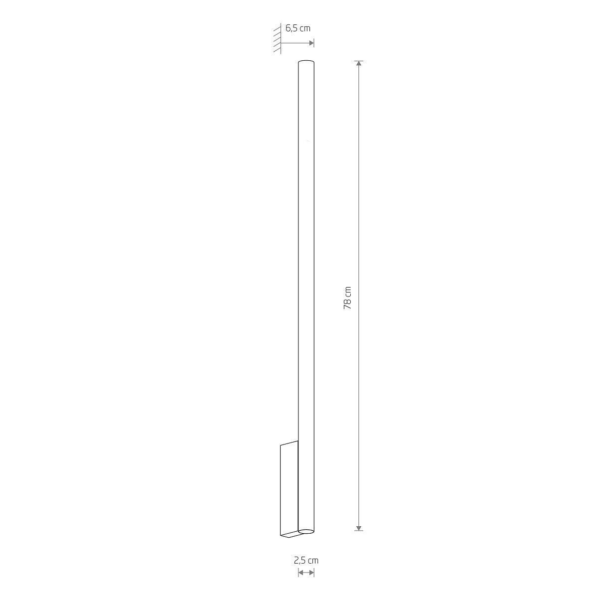 Wandlampe Up Down 2-flammig G9 Messing Modern Treppe Flur