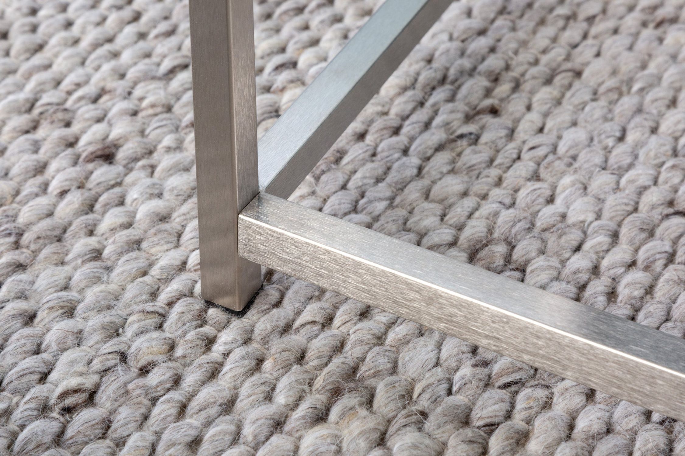 Couchtisch 3er Set MDF Metall in Schwarz mit Tabletts Dekoration für Zuhause, Teppich