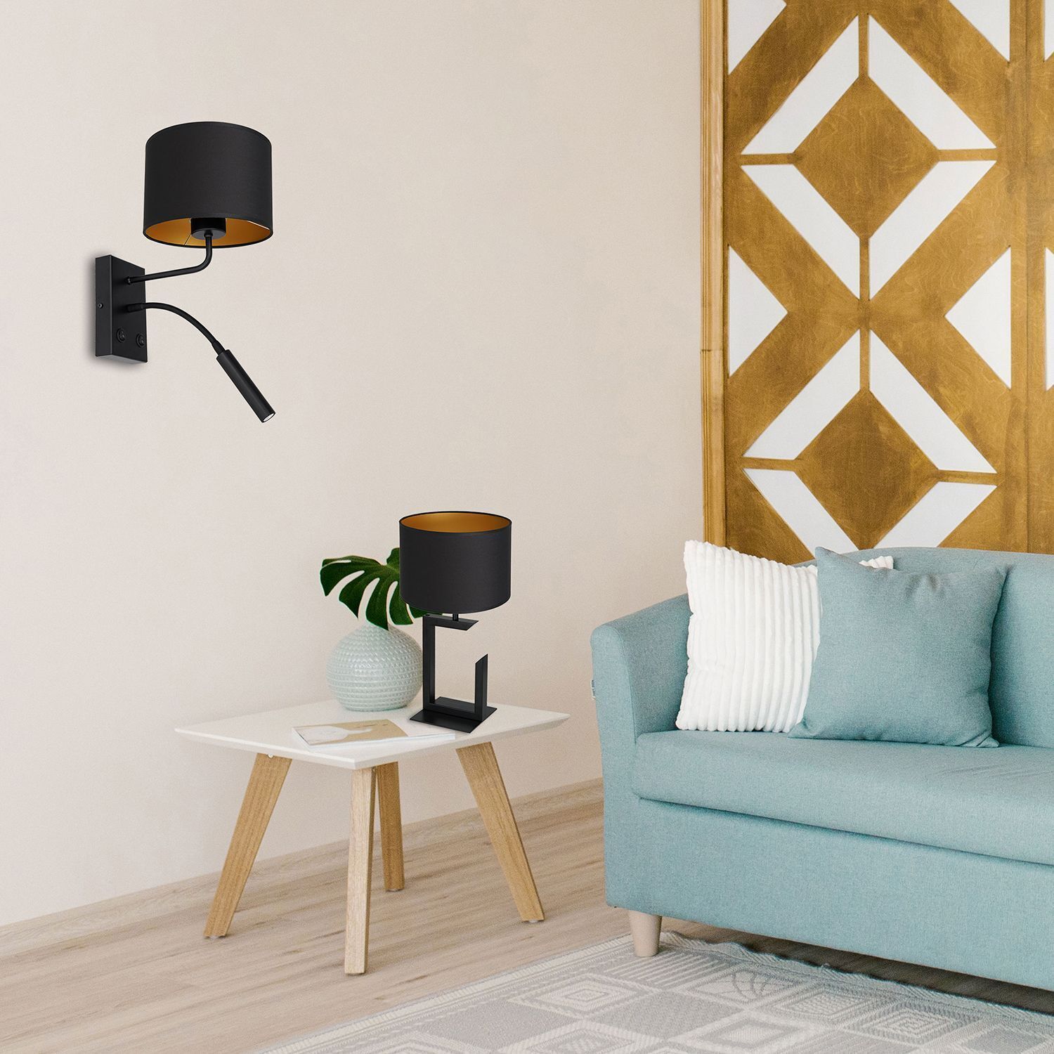 Lampe, Drinnen, Innenarchitektur, Stehlampe