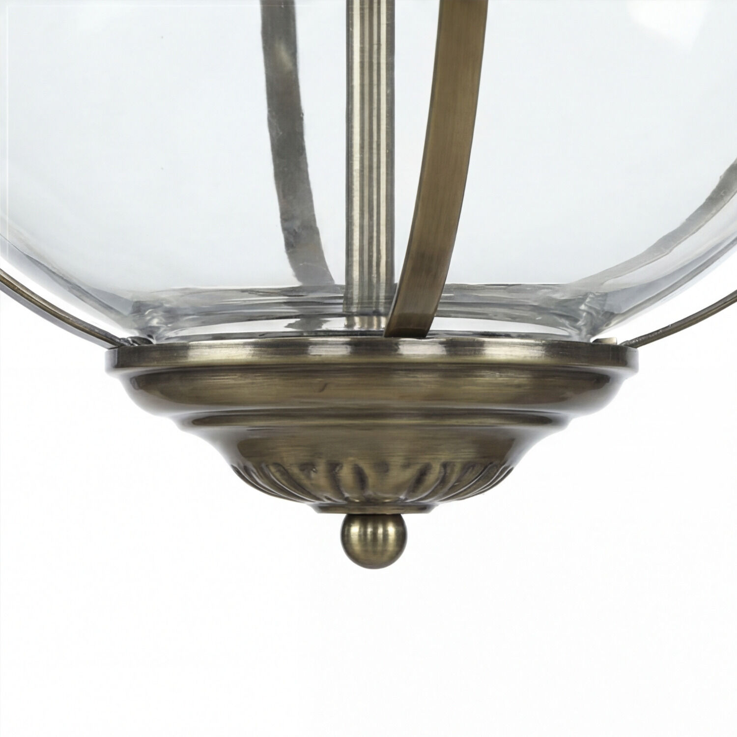 pendant, Glasschirm, Messing, Deckenleuchte, Lampensockel