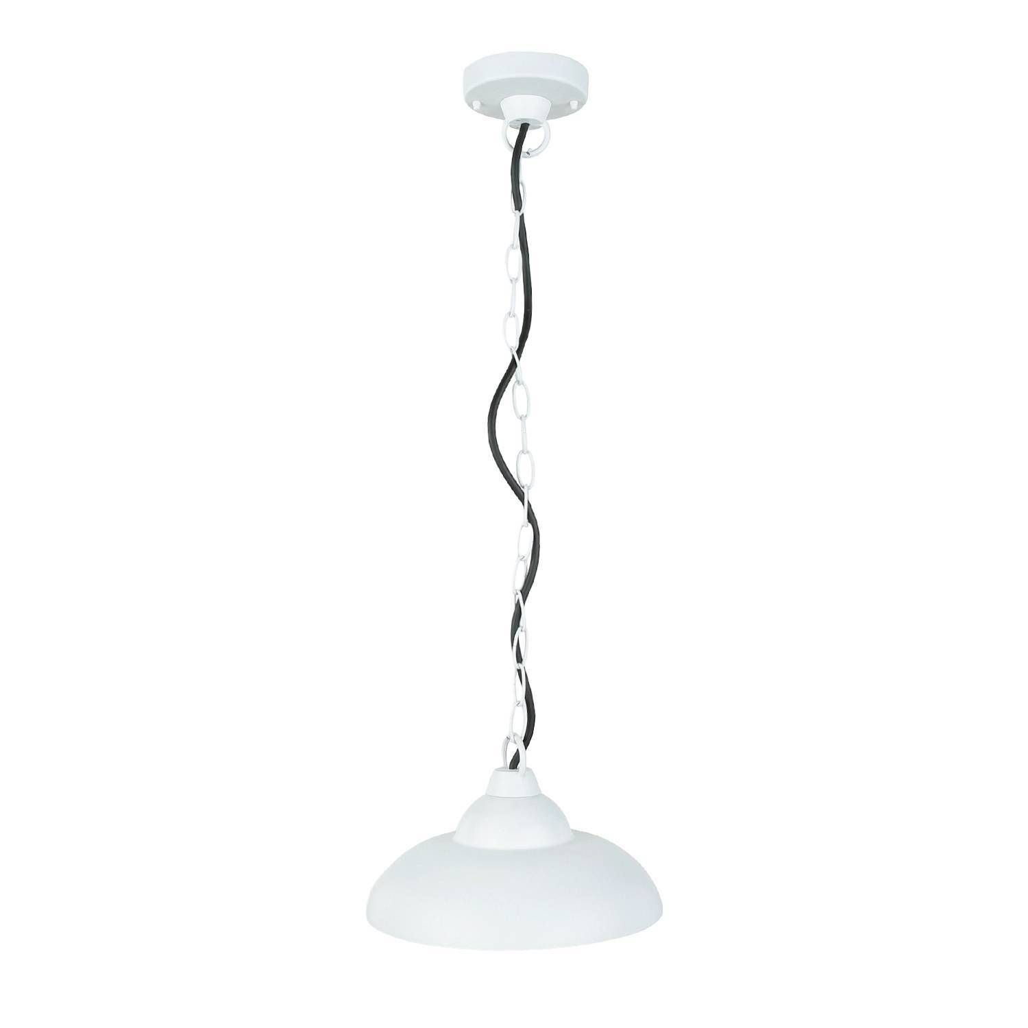 LED Außenlampe Weiß IP54 B:25 cm 1200 lm 3000K Lampe, Deckenleuchte