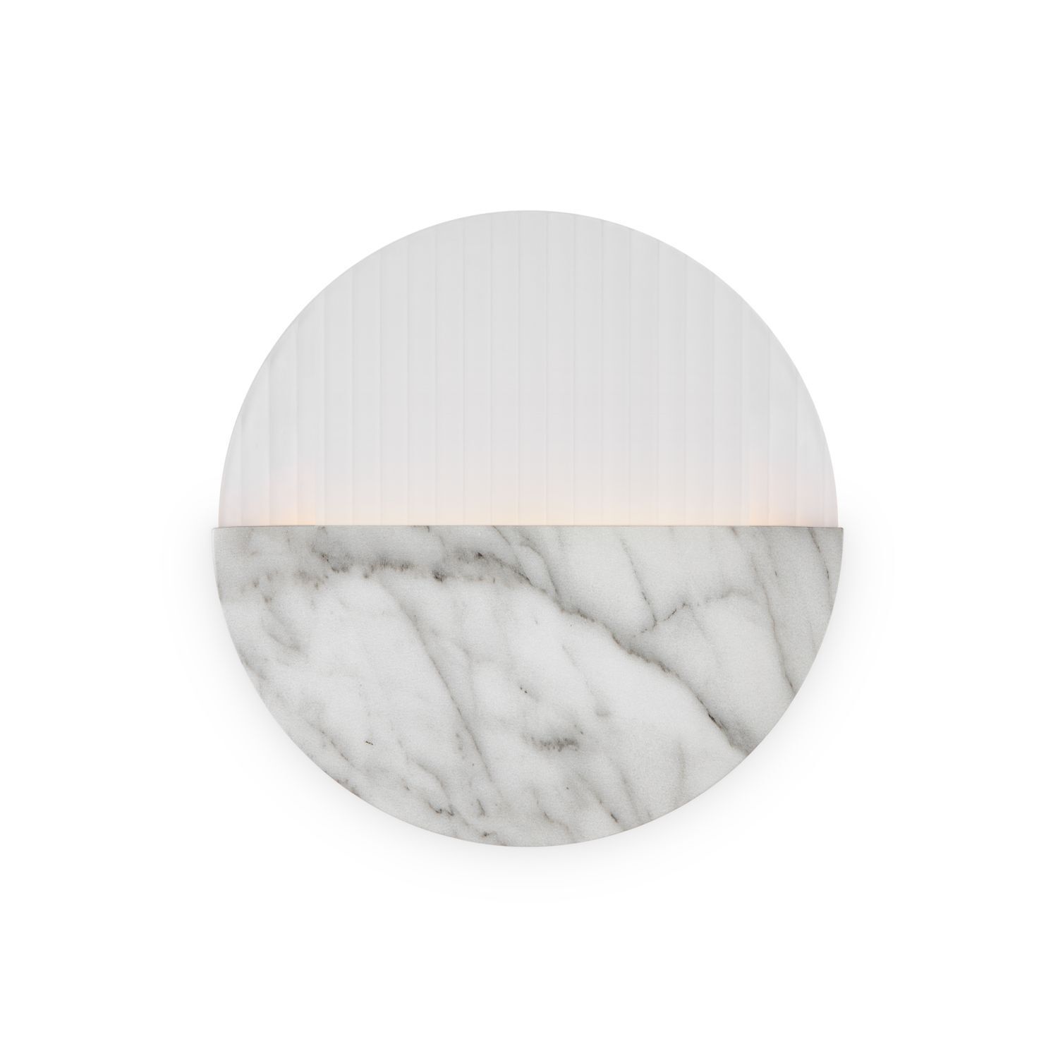 LED Wandleuchte Glas Metall 3000 K warmweiß 200 lm rund