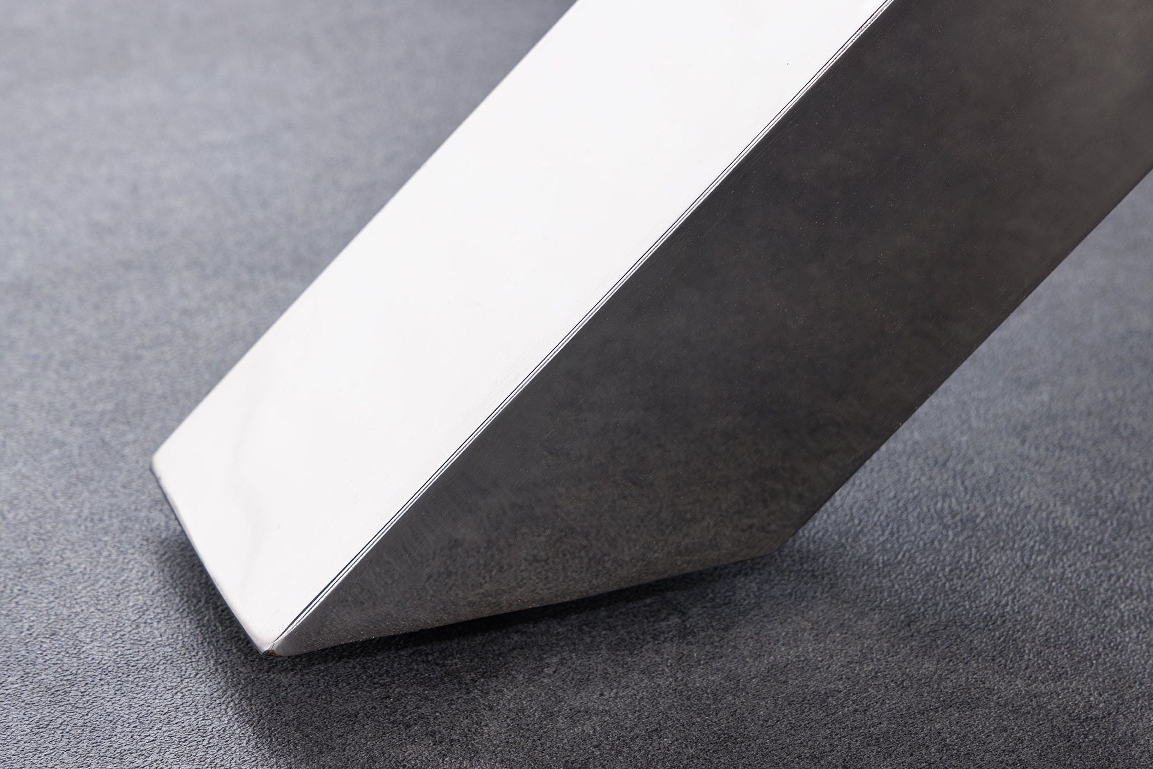 Esstisch Teakholz Hartglas Edelstahl Braun Chrom 120x120 cm