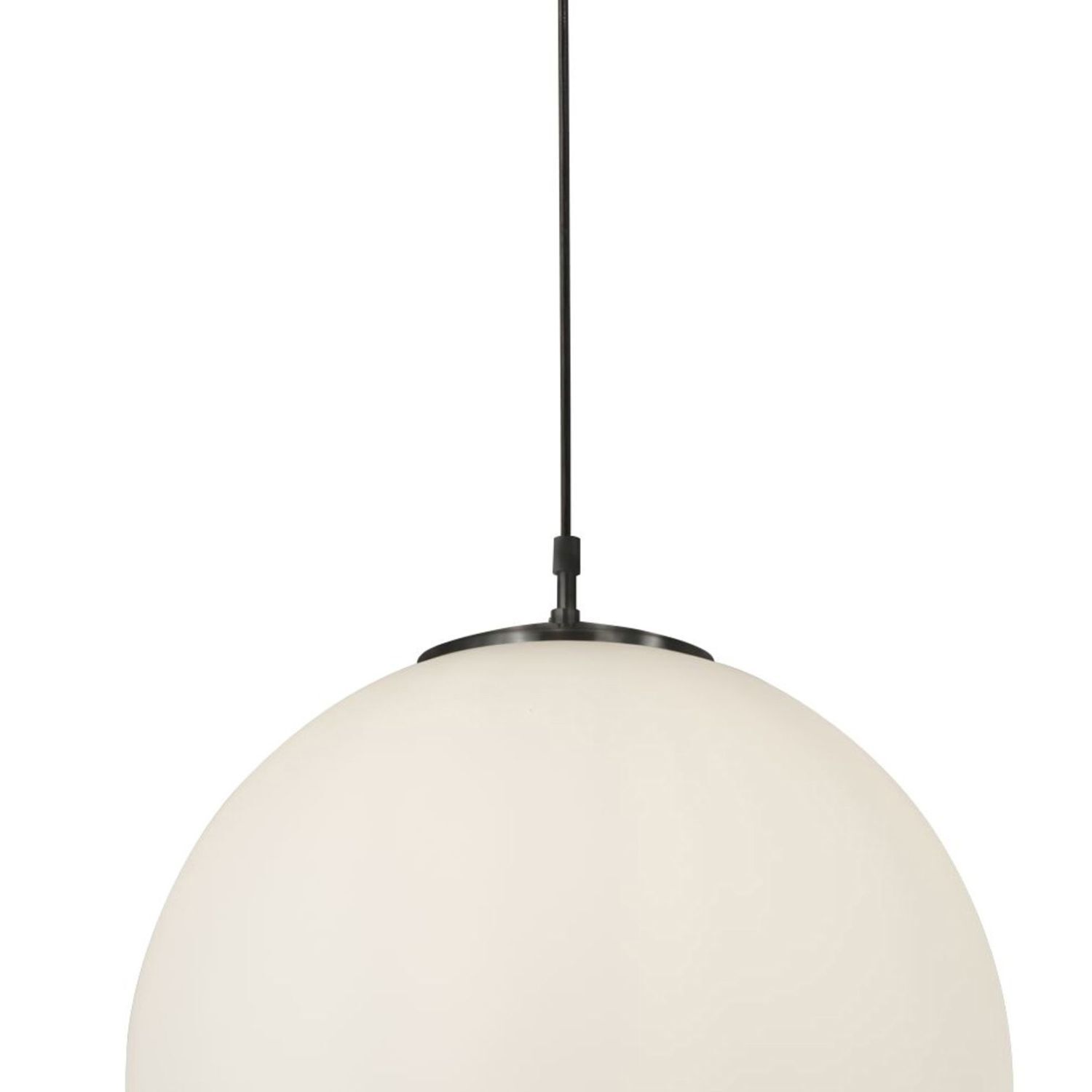 Kugel Pendelleuchte Glasschirm Metall B:30 cm blendarm