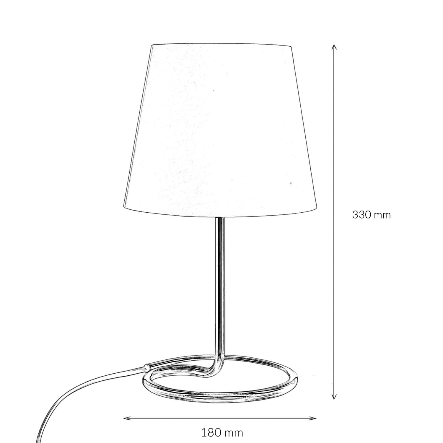 Lampe, Tischlampe, Lampenschirm