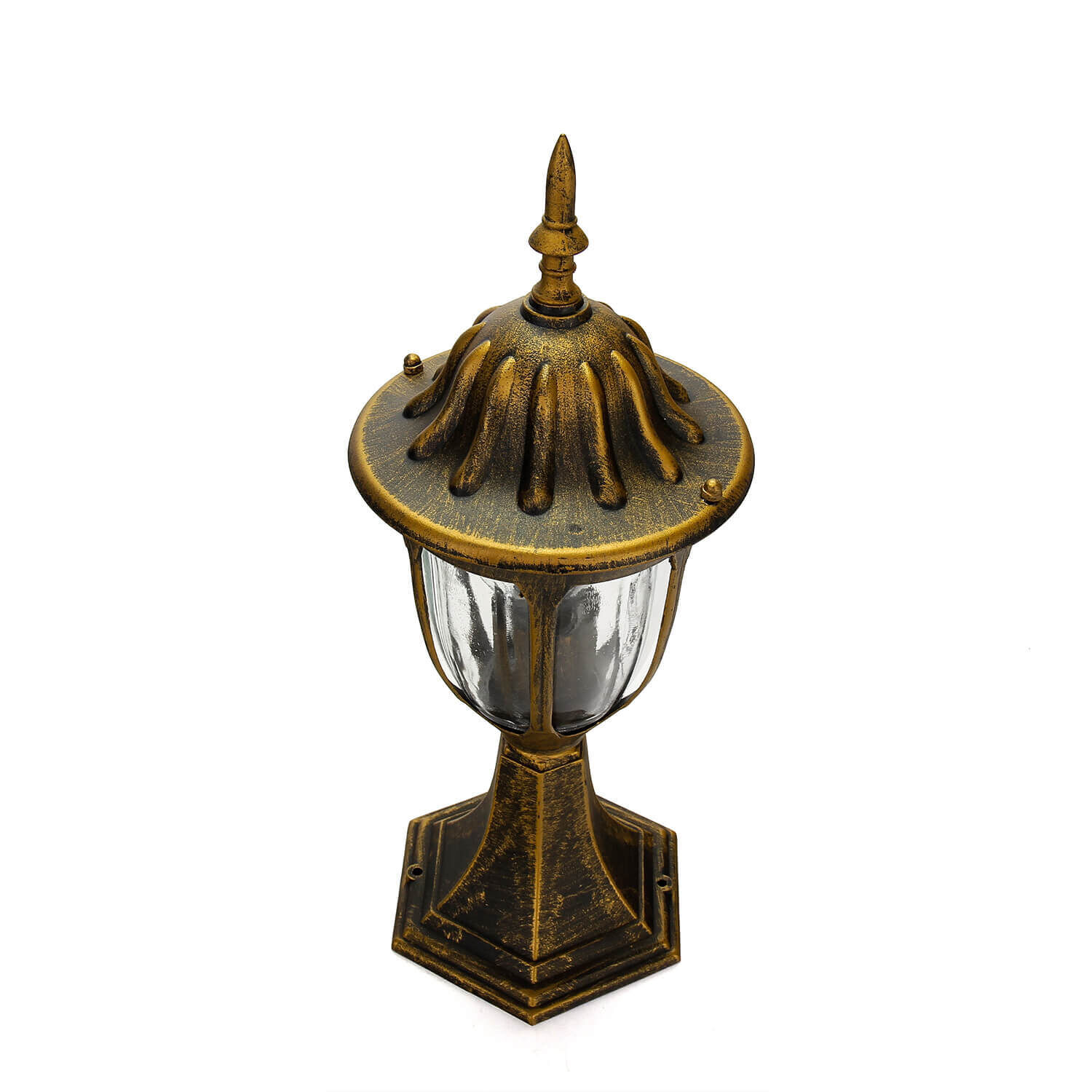 Bronze, Lampe, Glas