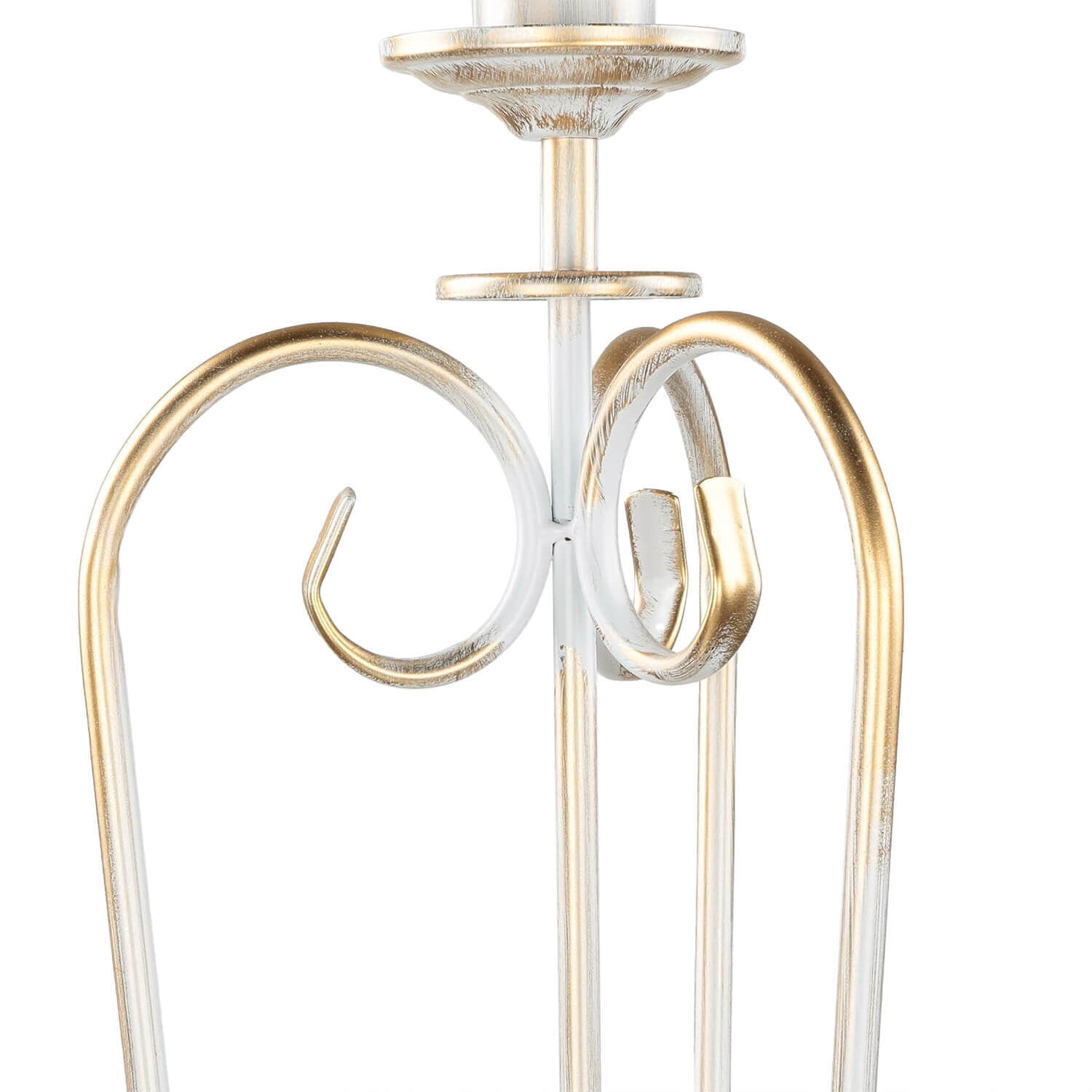 Stehlampe GANARA 158cm Barock Muster Shabby Gold Stehlampe GANARA 158cm Barock Muster Shabby Gold