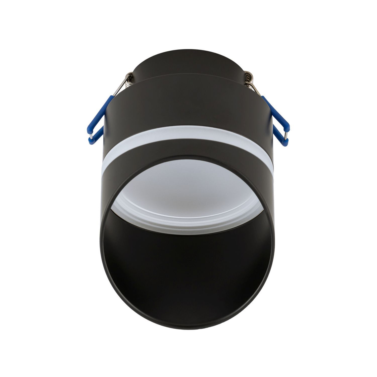 Einbaustrahler GX53 Schwarz H: 12 cm Aluminium Modern
