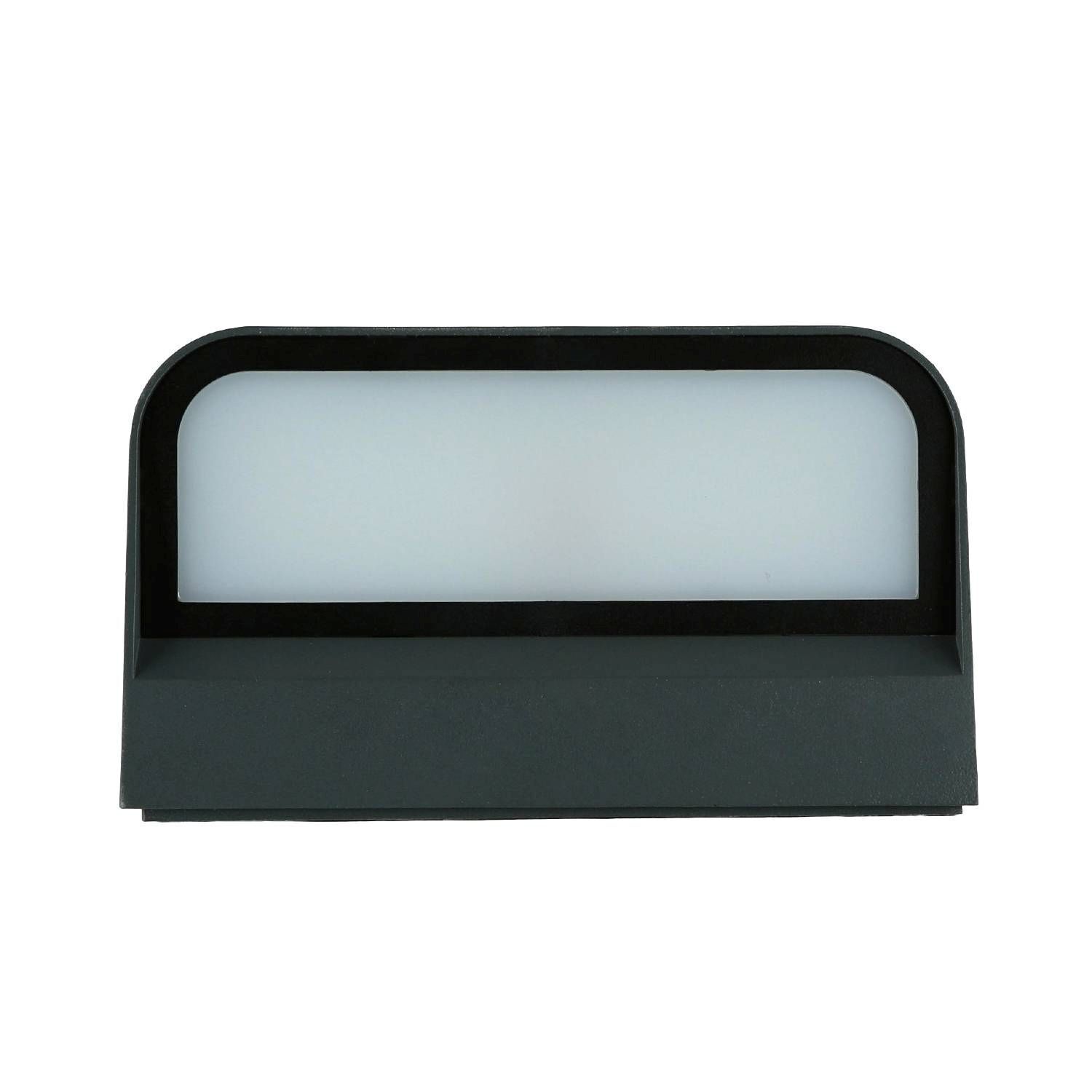 LED Wandleuchte außen IP54 8 W 900 lm 3000 K Anthrazit LED Wandleuchte außen IP54 8 W 900 lm 3000 K Anthrazit