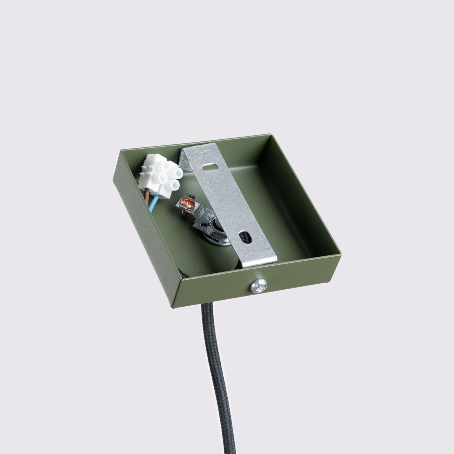 Pendelleuchte Grün schmal B: 8 cm H: max. 118 cm GU10 Modern
