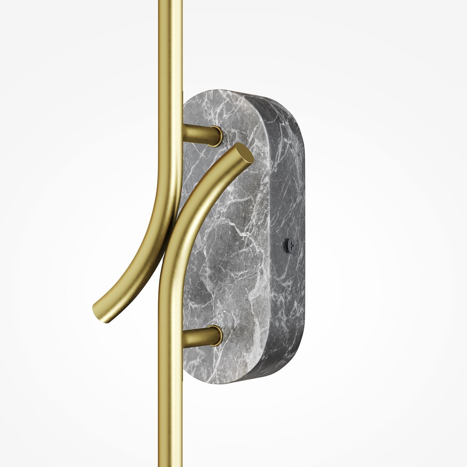 LED Wandlampe Metall 63 cm hoch länglich 170 lm Modern