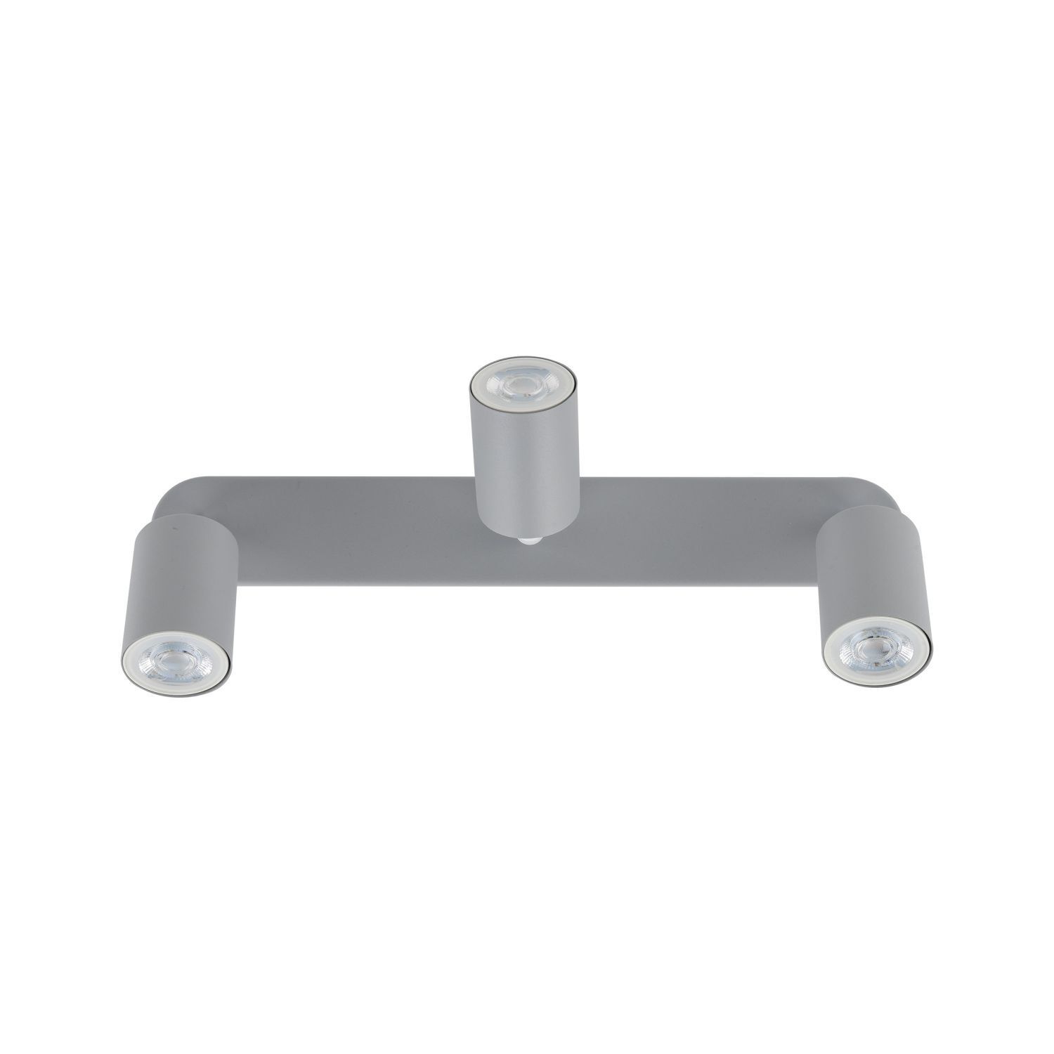 Kinderzimmerleuchte Grau L: 52 cm schwenkbar Metall 3x GU10