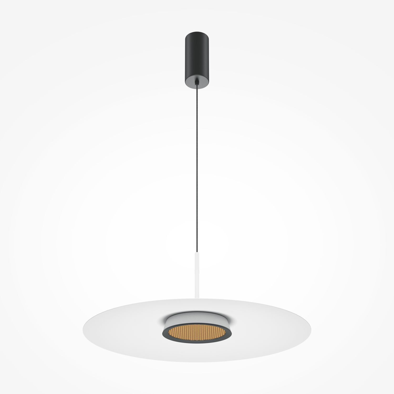 LED Pendelleuchte Aluminium warmweißes Licht 3000 K Lampe, Deckenventilator, Gerät, Elektrisches Gerät, Deckenleuchte