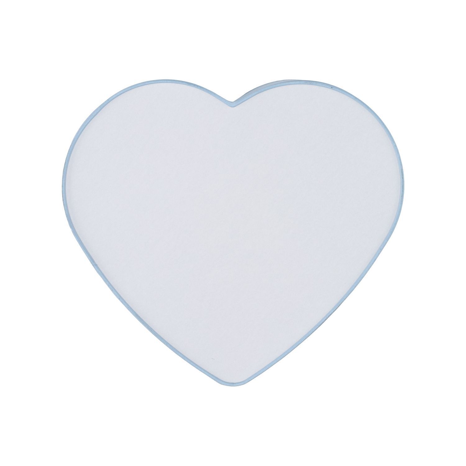 Deckenlampe Kinderzimmer Hellblau Weiß L: 42 cm Herz 2x E27 Deckenlampe Kinderzimmer Hellblau Weiß L: 42 cm Herz 2x E27