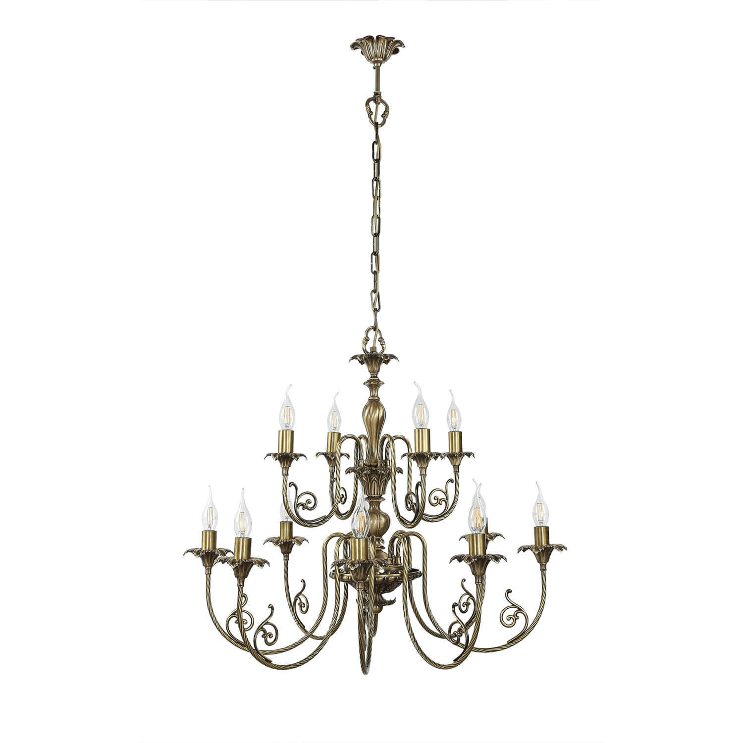 Premium Hängeleuchte Ø84cm 12-Flmg Leuchter, Lampe