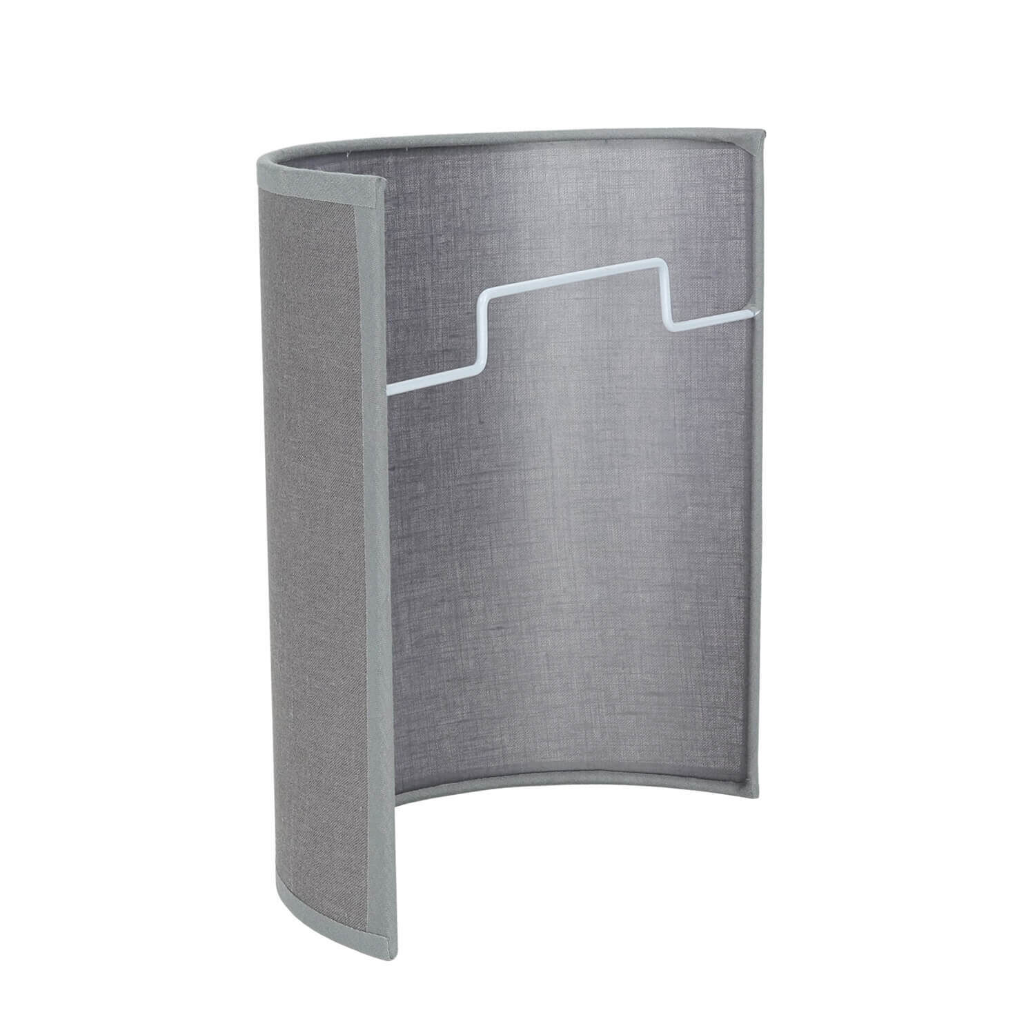 Wandleuchte Up Down Grau E27 indirekt Stoffschirm Wandleuchte Up Down Grau E27 indirekt Stoffschirm