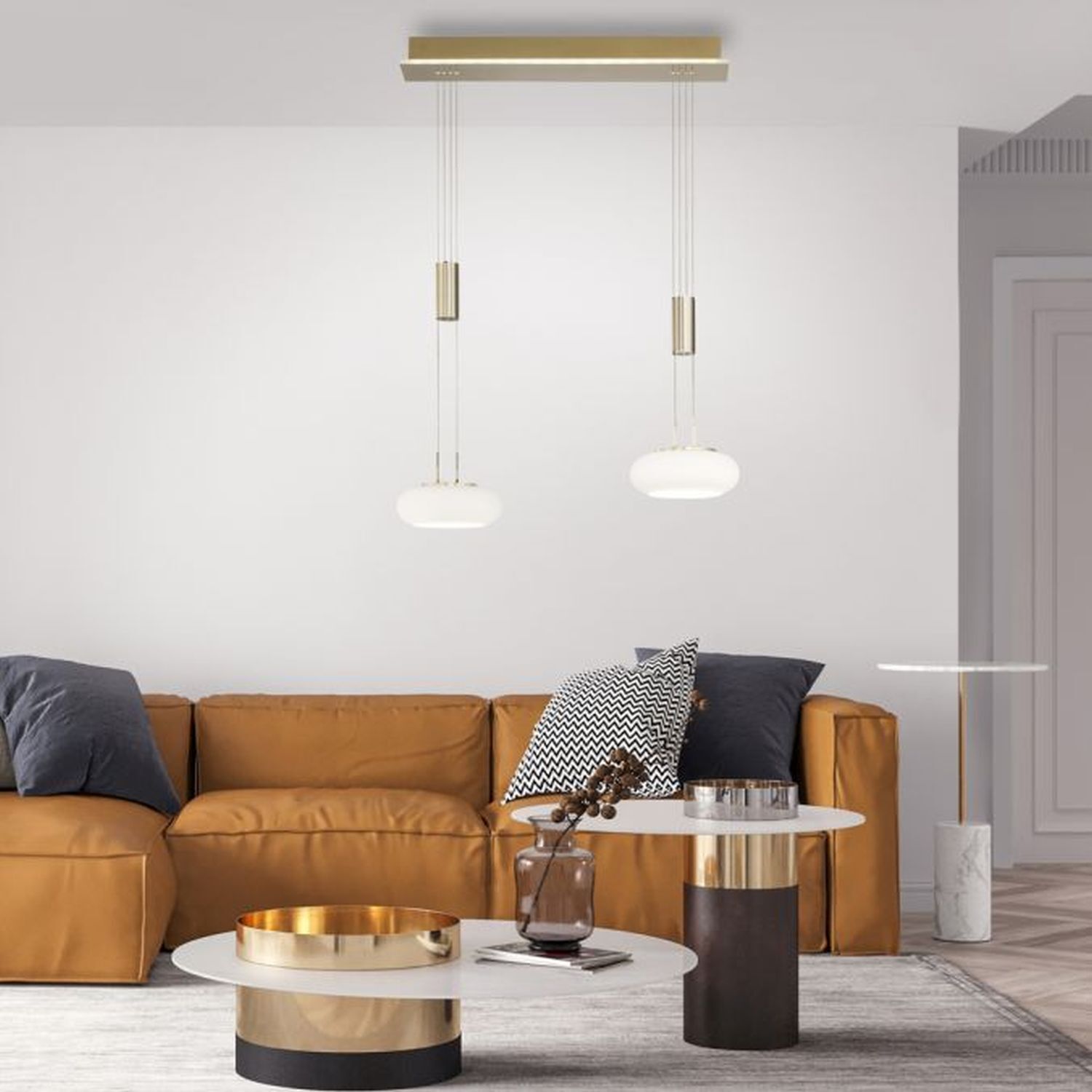 Lampe, Couch, Mobiliar, Dekoration für Zuhause