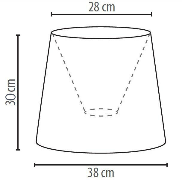 Stoff Lampenschirm Stehlampe Weiß Rosa Blumen E27