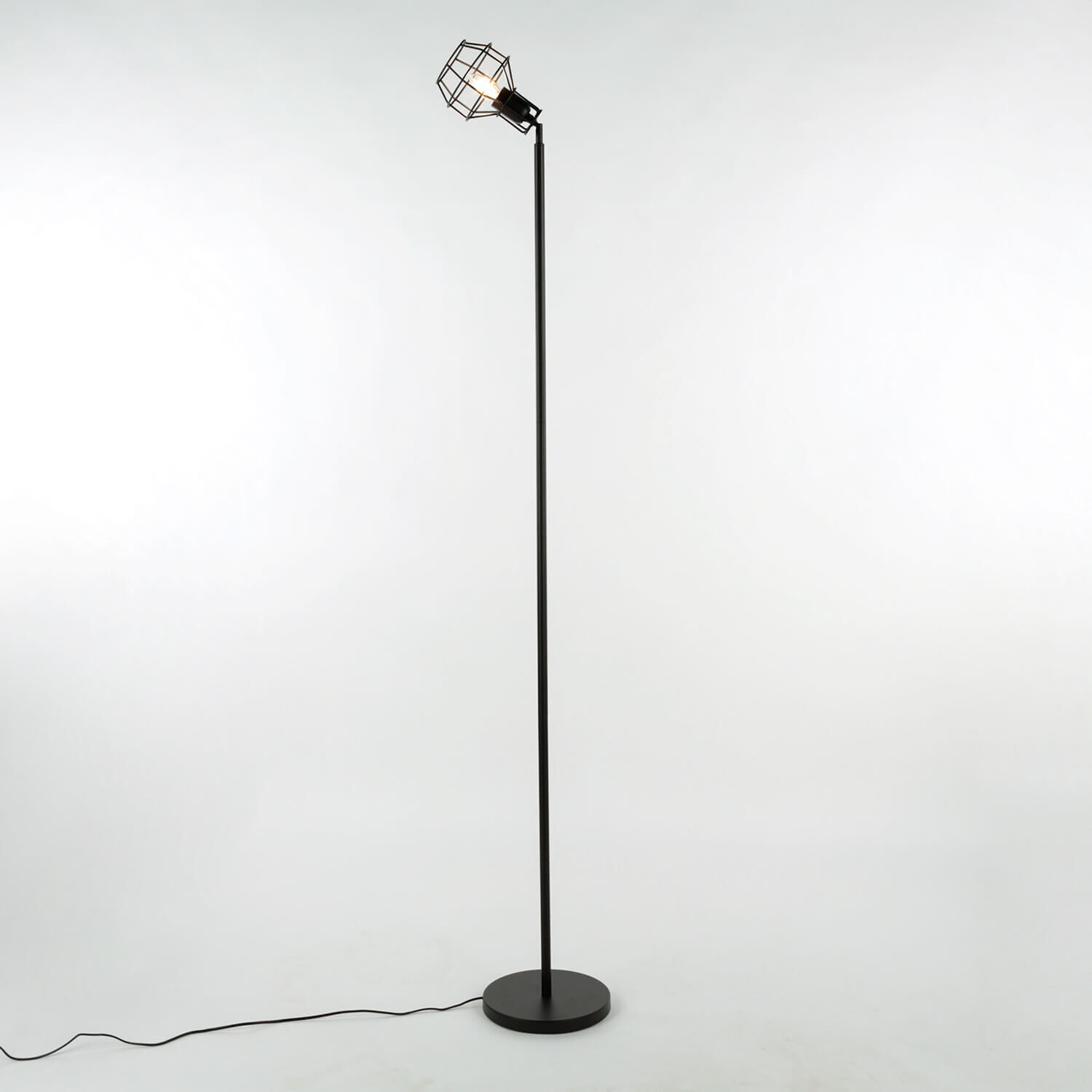 Stehlampe Metall Retro verstellbar Wohnzimmer MIA Lampe