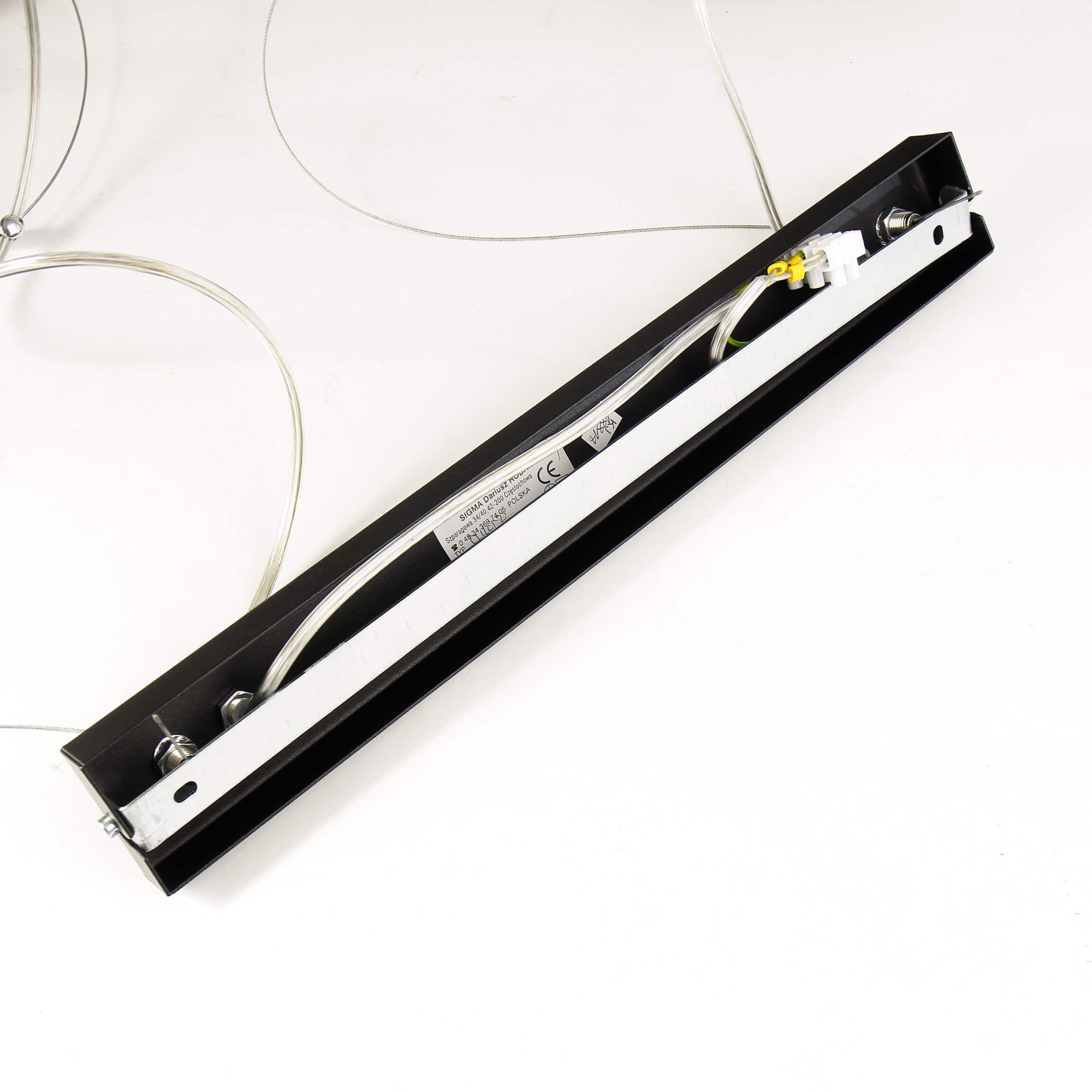 Flexible Pendelleuchte Tiket verstellbar Schwarz