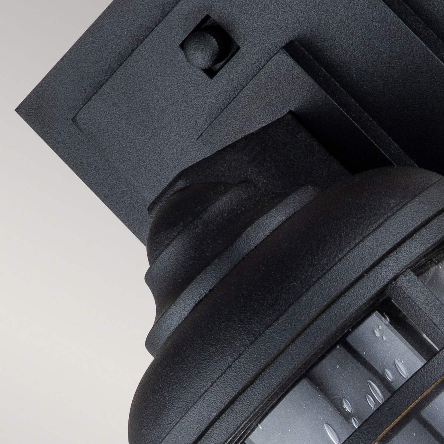 kopfhörer, over-ear, drehknopf, glänzend, schwarz