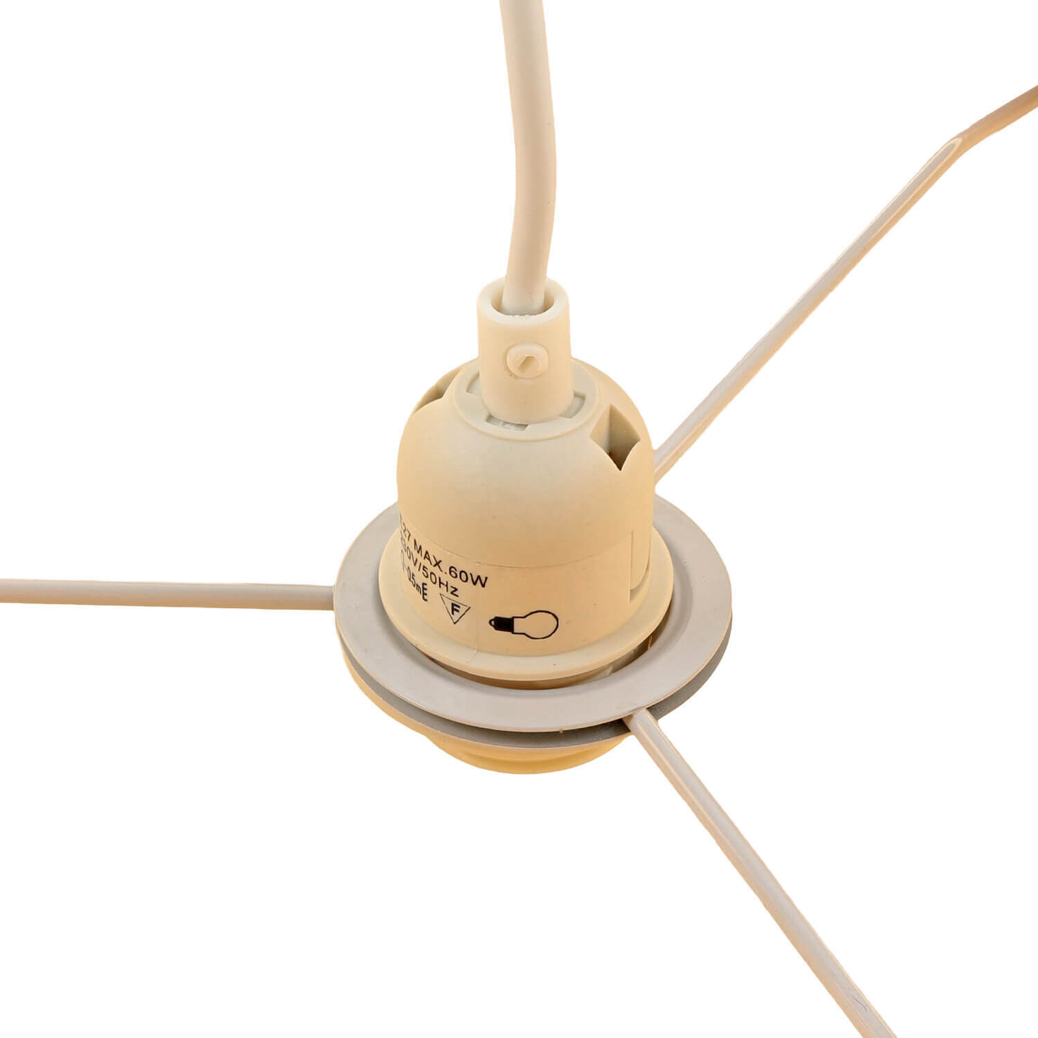 Hängeleuchte Schirm Creme Gold Retro rund Esstisch Elektrisches Gerät, Mikrofon, Gerät, Deckenventilator
