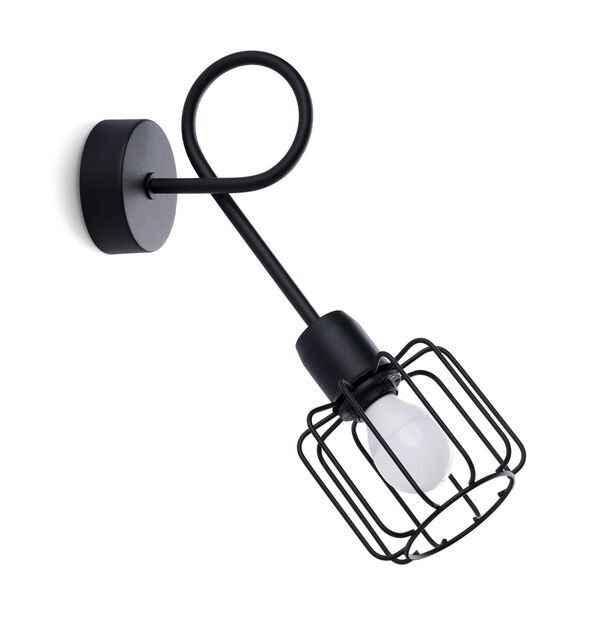 Wandlampe Schwarz Schwenkbar