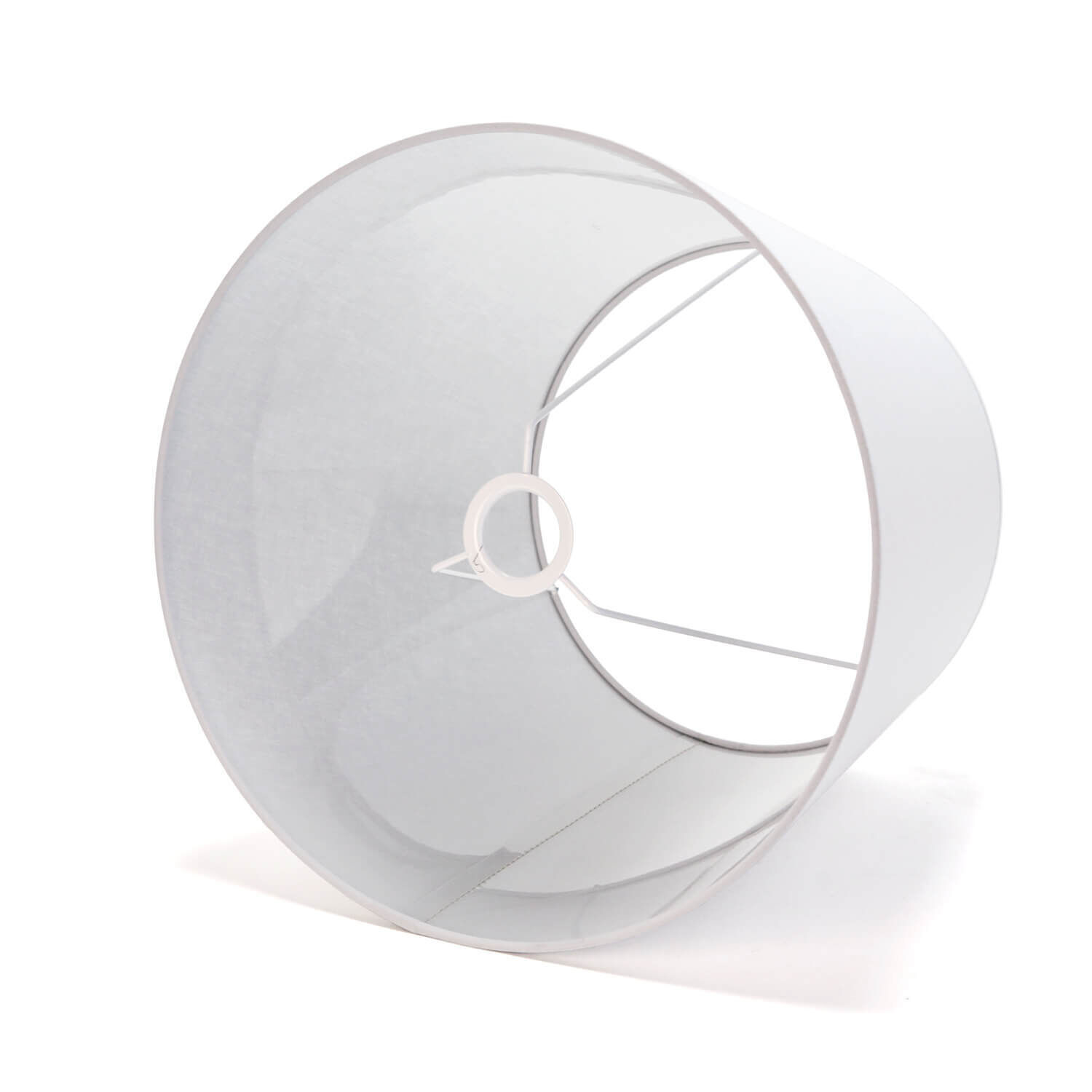 Stoff Lampenschirm Stehlampe Grau E27 WILLOW Lampe, Kugel