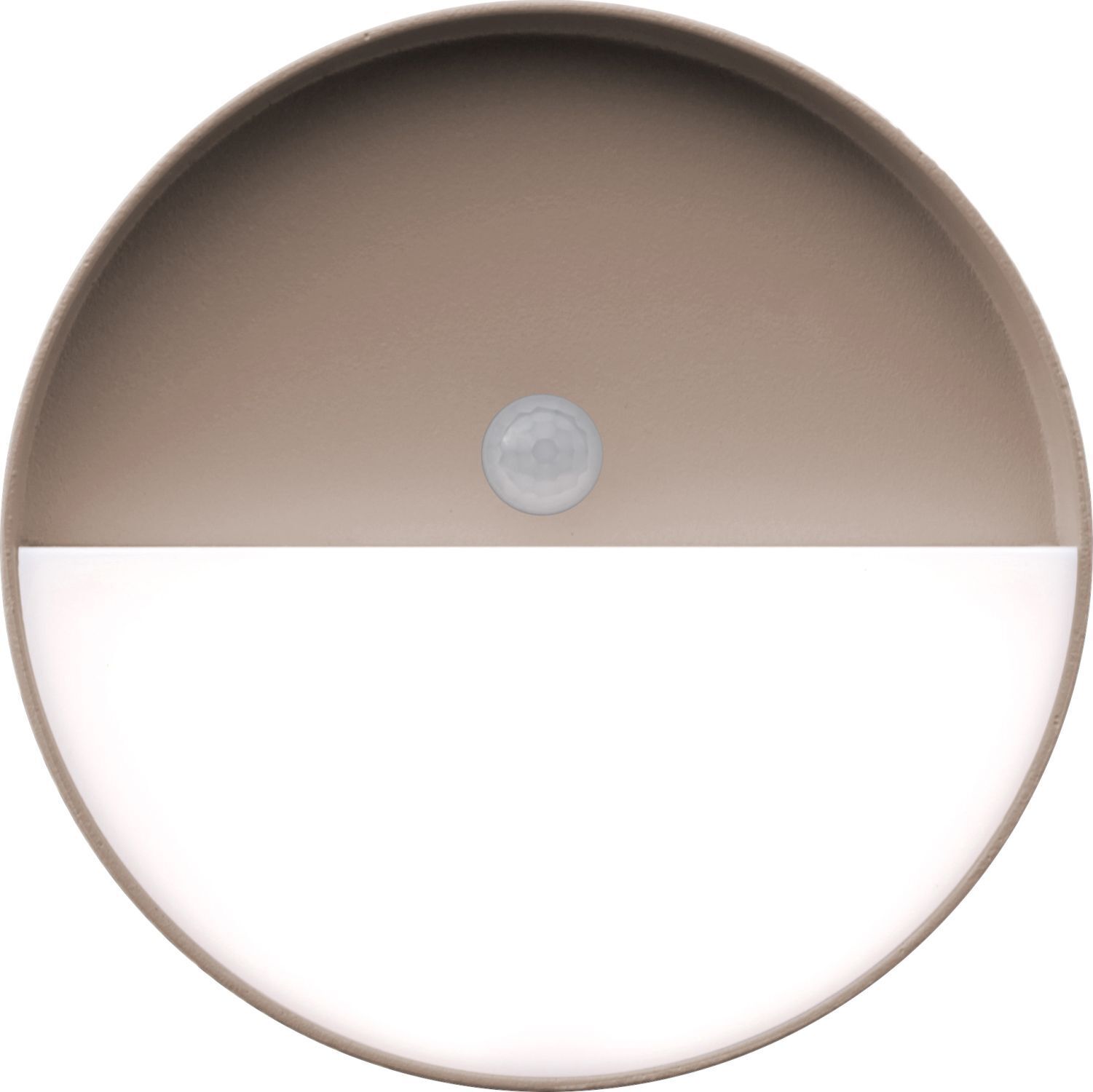 LED Wandlampe Bewegungsmelder dimmbar Akku Sandfarben