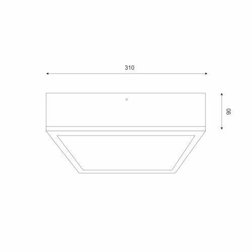Gemütliche Deckenlampe Pinie Glas B:31 cm E27 2-flammig