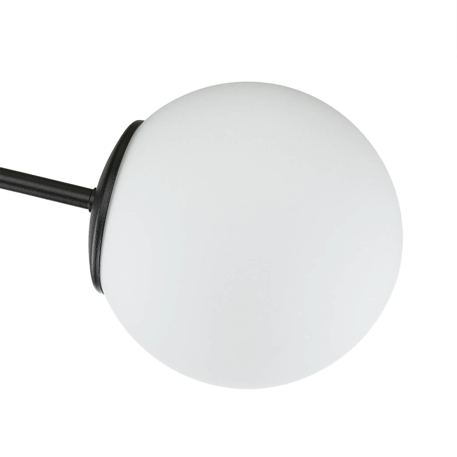 Deckenleuchte Schwarz Weiß Kugel Schirm Deckenlampe Lampe