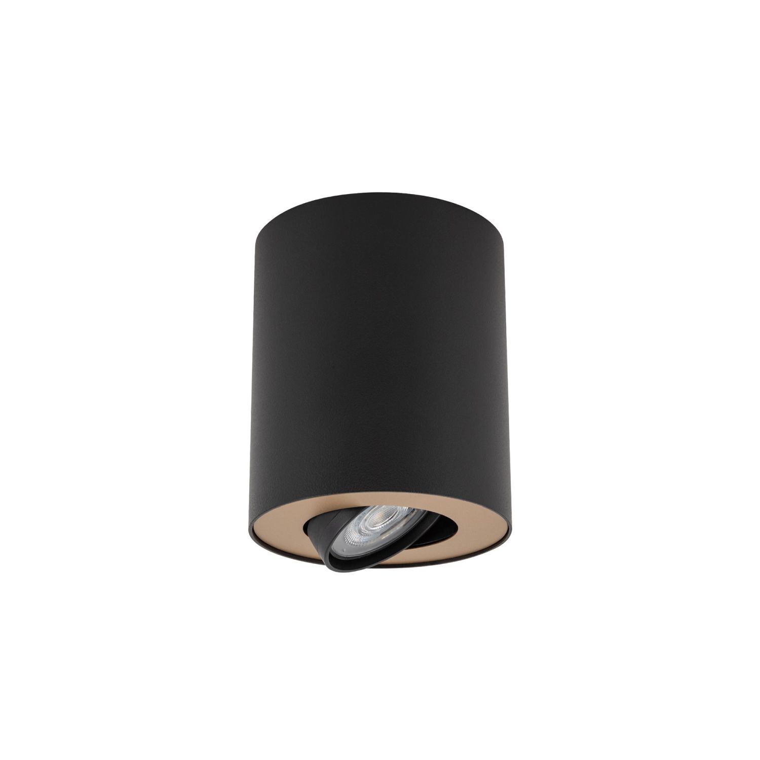 Aufbauleuchte MILENA Schwarz Wohnzimmer Flur Lampe