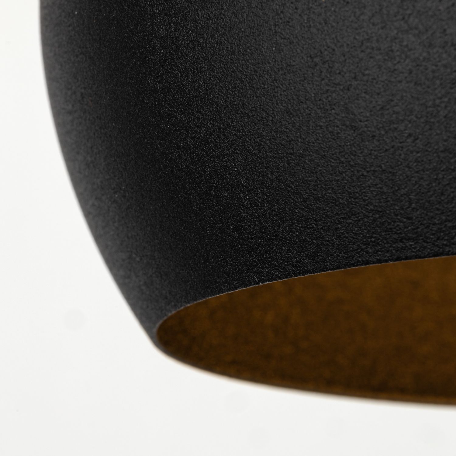 Hängeleuchte Metall E27 rund Ø 17 cm verstellbar Schwarz Kugel