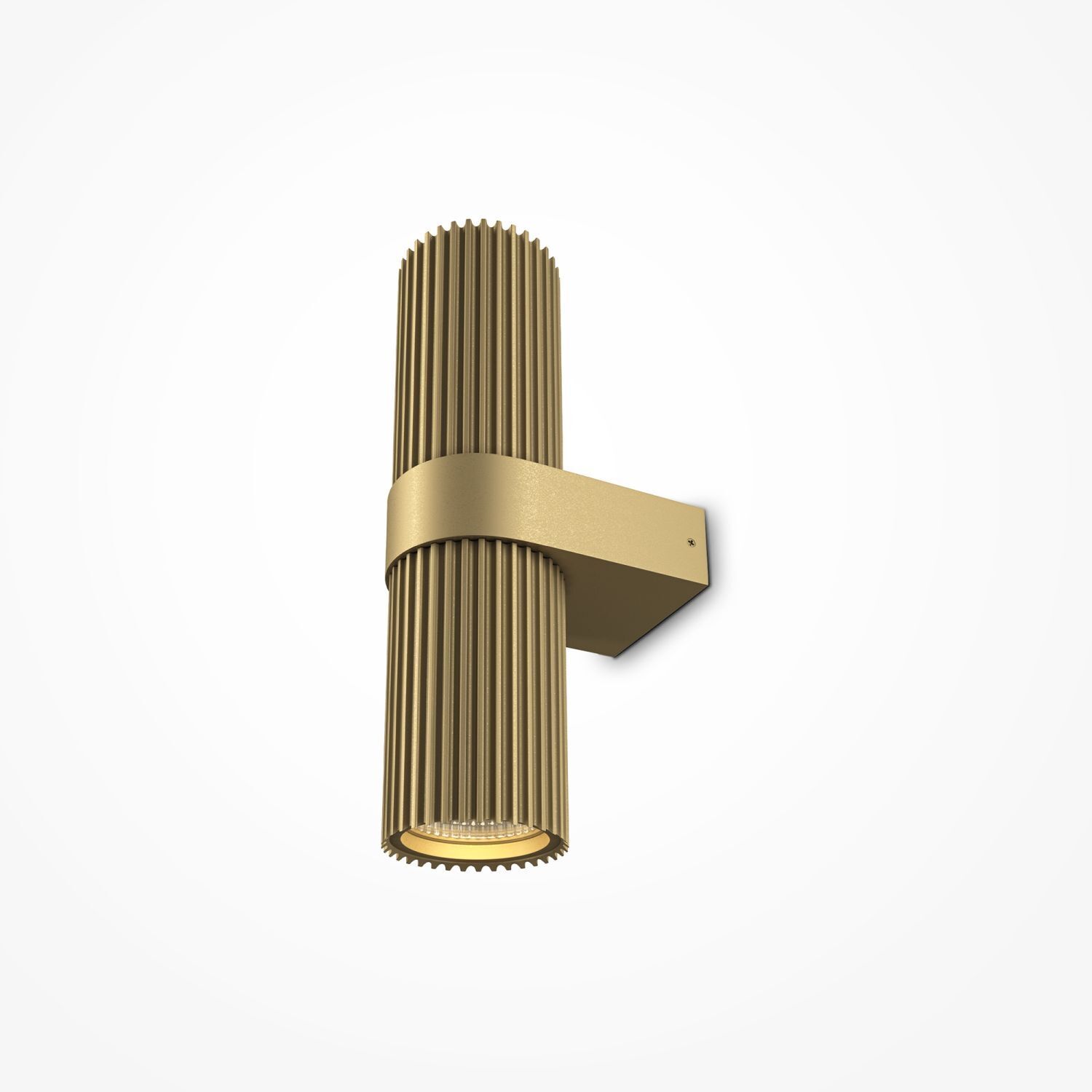 Wandlampe Aluminium GU10 H: 23 cm Up Down in Gold IRENE