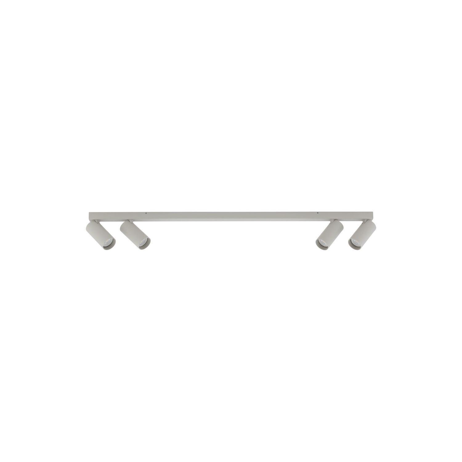 Schwenkbarer Deckenspot Seidengrau Metall 90,5 cm GU10